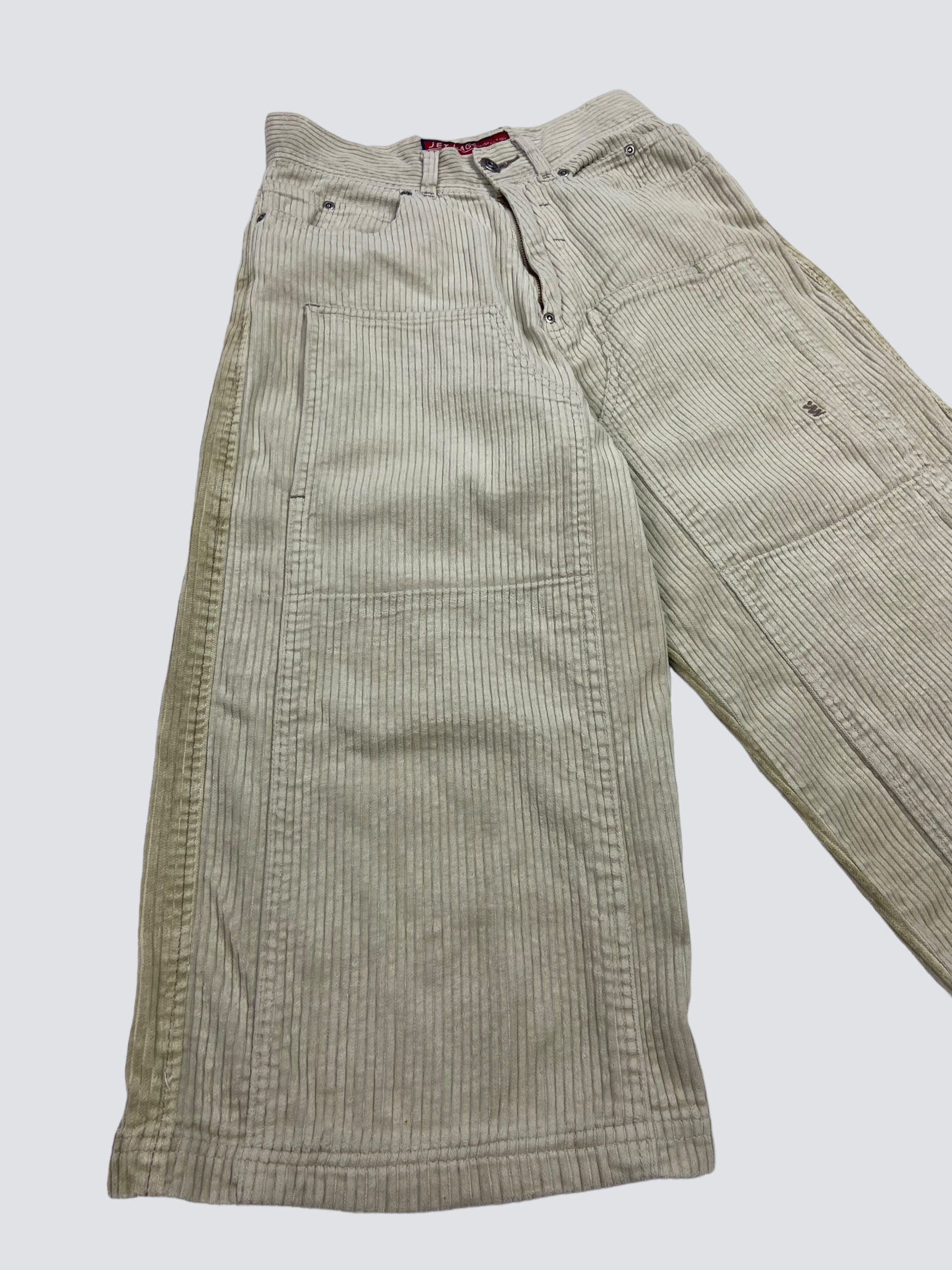 Jet Lag JETLAG CORDUROY BERMUDA BAGGY DOUBLE KNEE SHORTS 90s № 3008 Size US 30 / EU 46 - 8 Thumbnail