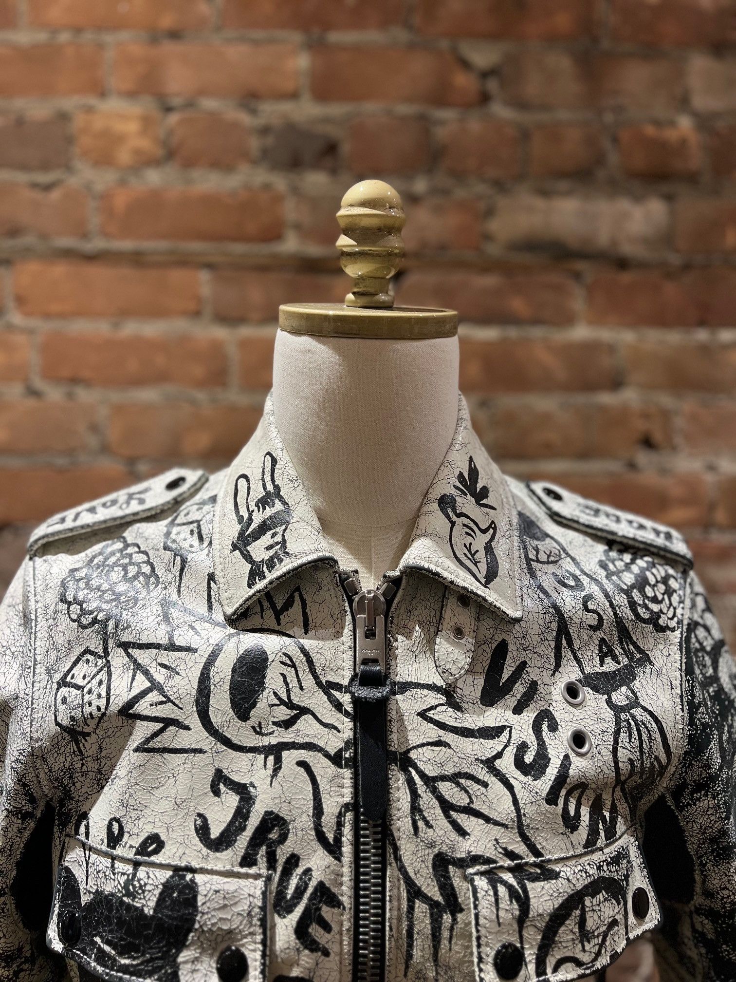 Coach Coach 1941 x Gary Baseman Limited Edition Leather Jacket Size US M / EU 48-50 / 2 - 5 Thumbnail
