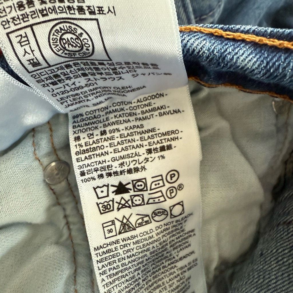 Levi's Levi’s 514 Straight Leg Jeans 36 x 33 Size US 36 / EU 52 - 7 Thumbnail