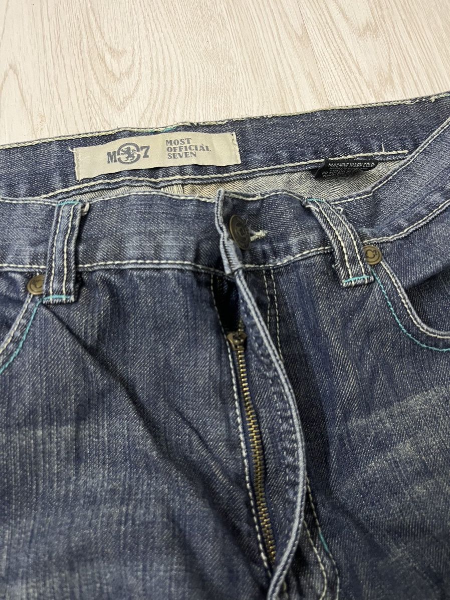 Ecko Unltd. × JNCO Vintage Y2K Most official Seven Jeans Size US 34 / EU 50 - 8 Thumbnail