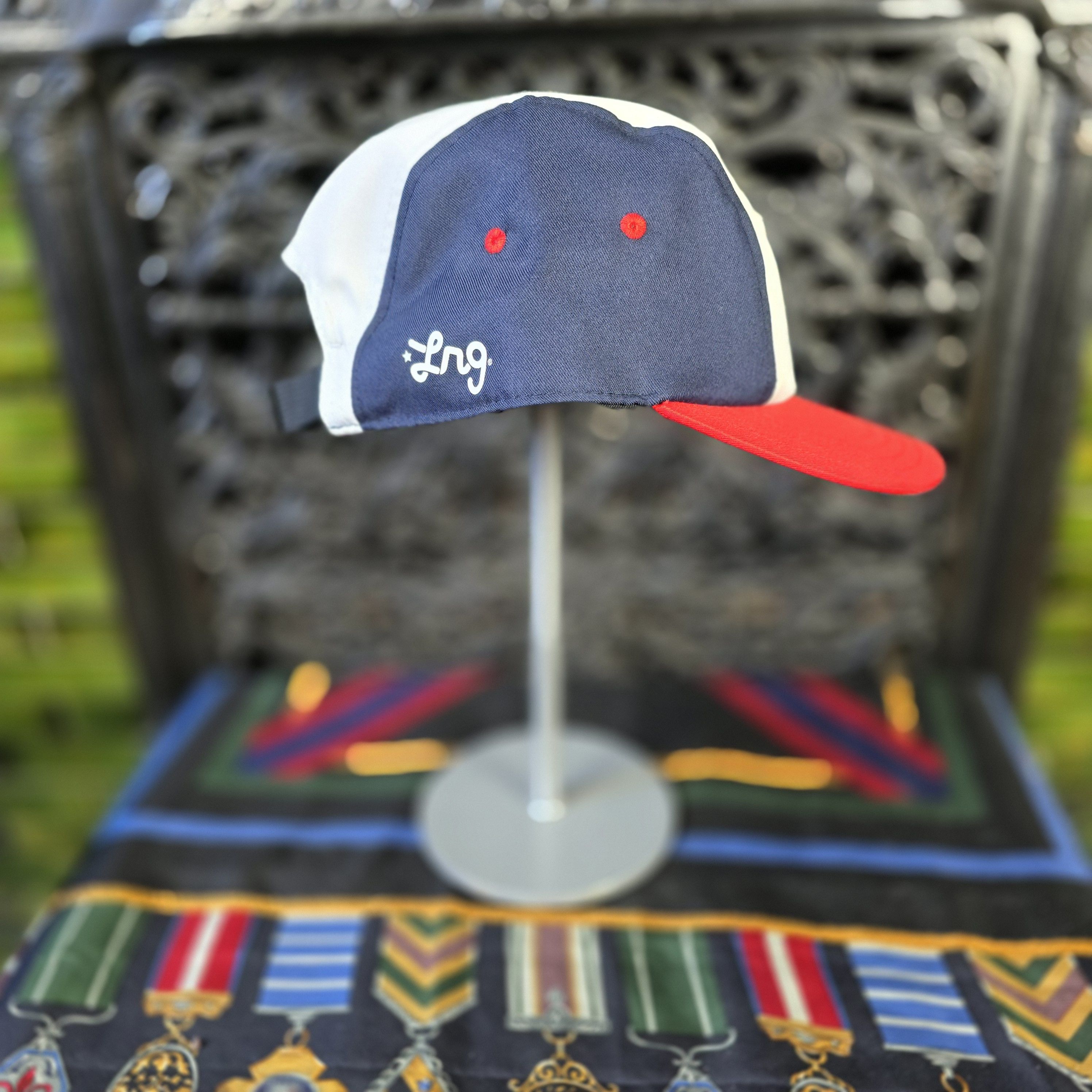 LRG LRG Lifted Research Group True Heads USA 5-Panel Hat OS Size ONE SIZE - 4 Thumbnail