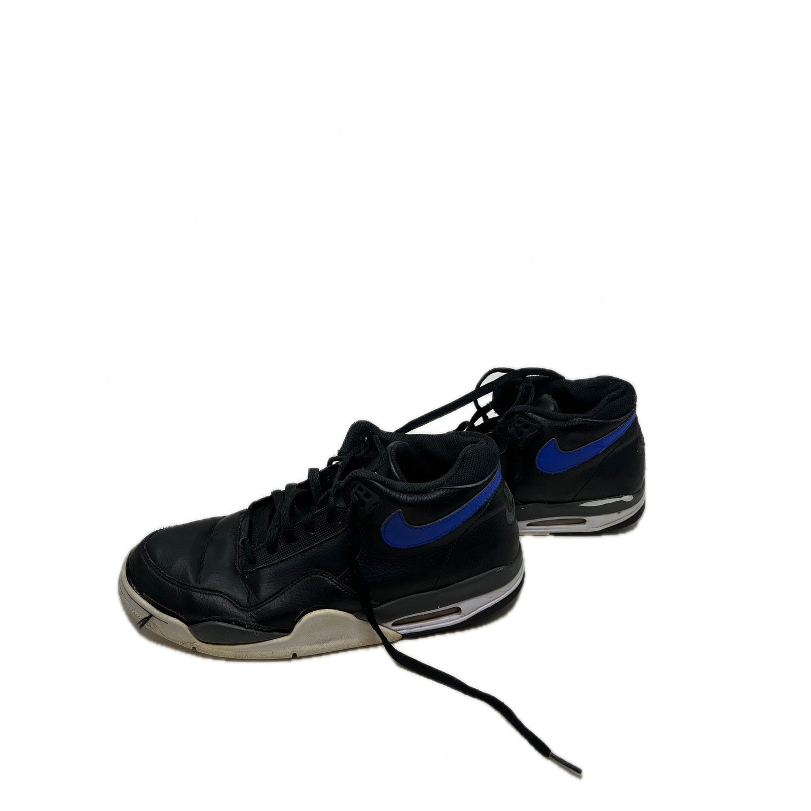 Nike Nike Flight Legacy Black Hyper Blue Mens 12 Size US 12 / EU 45 - 2 Thumbnail