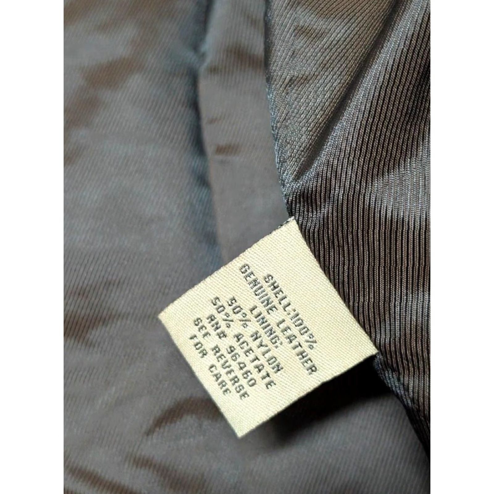 Vintage VINTAGE Madison Creek Motorcycle Jacket L Lambskin Leather Brown Patina 1990s Mens 44-46 Size US L / EU 52-54 / 3 - 6 Thumbnail