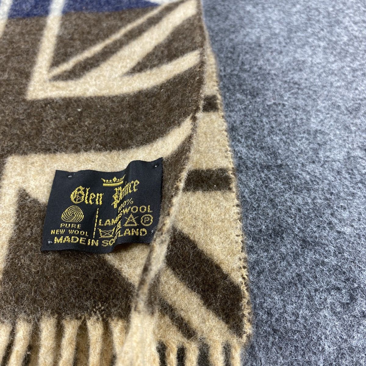 Vintage Glen Prince Scarf # Muffler # Neckwear # D562 Size ONE SIZE - 8 Thumbnail