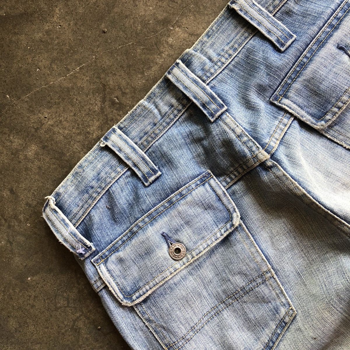 G-Star Vintage G-Star Raw Flare double Knee L Style 🍒 Size US 34 / EU 50 - 10 Thumbnail