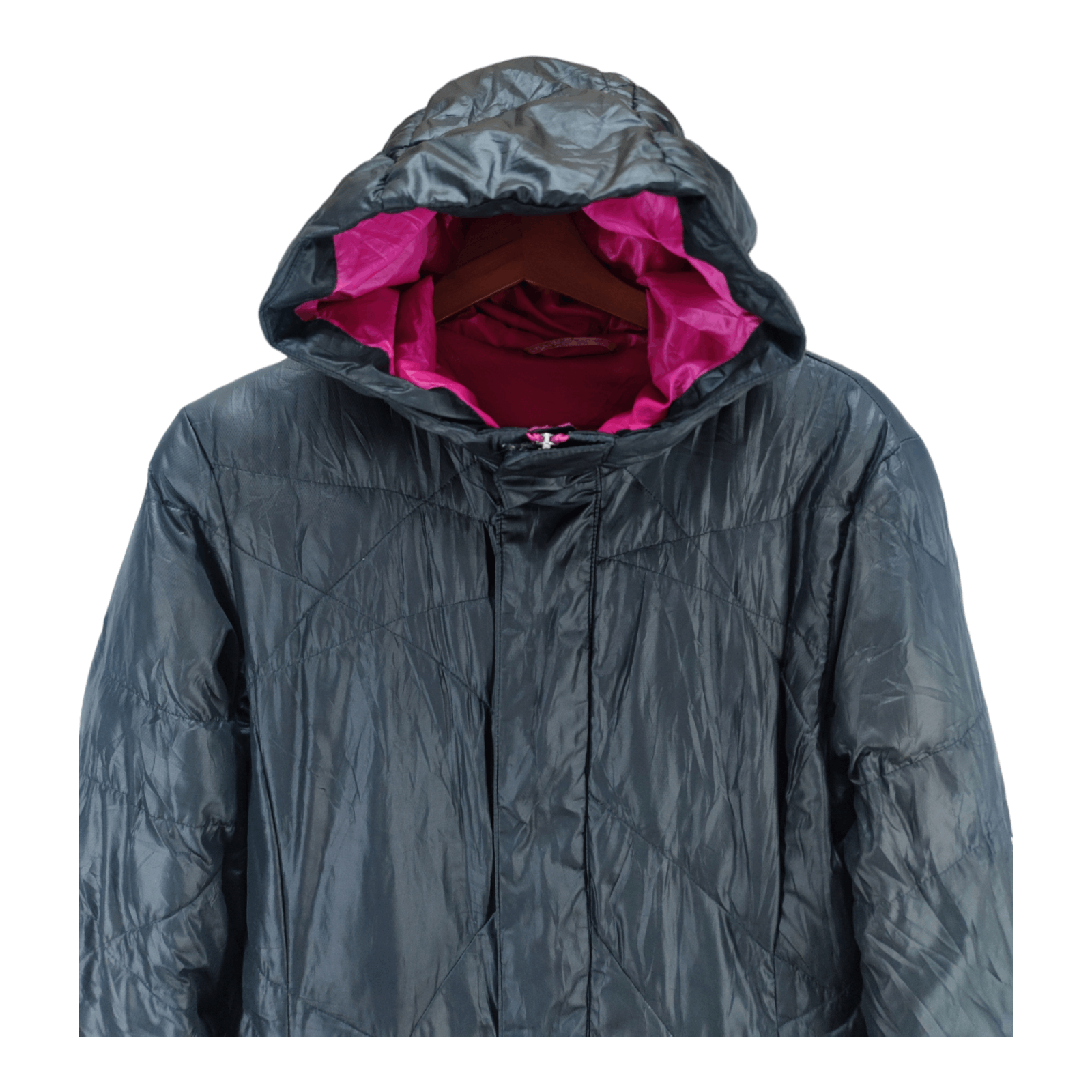 Spyder Spyder Ladies Quilted Puffer Jacket Black Hoodie Size M / US 6-8 / IT 42-44 - 4 Thumbnail
