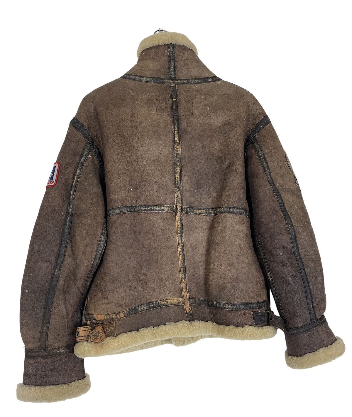 Flight Club TYPE AITOZ CORP FLIGHT GARMENT LEATHER JACKET Size US M / EU 48-50 / 2 - 8 Thumbnail