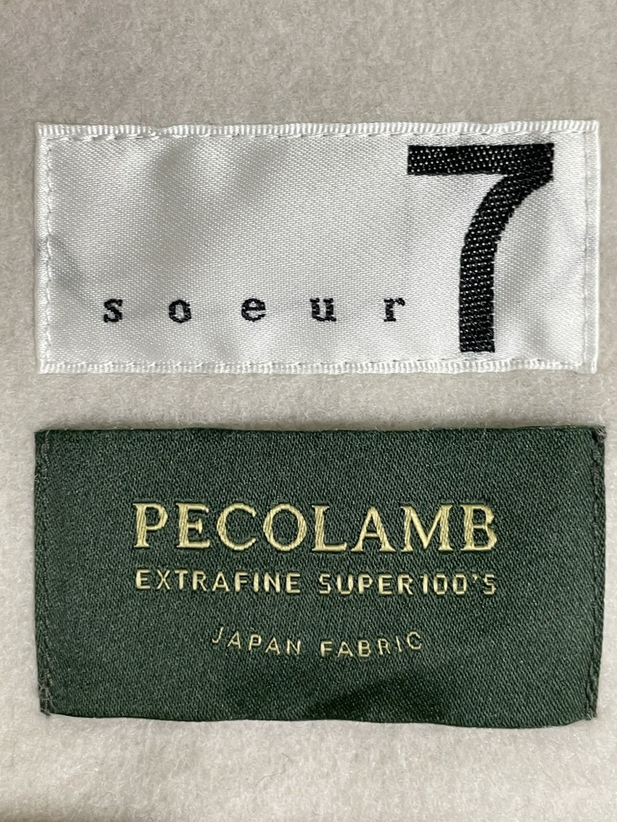 Japanese Brand × Vintage Pecolamb x Japanese Brand Wool Light Jacket (30) Size US L / EU 52-54 / 3 - 7 Thumbnail