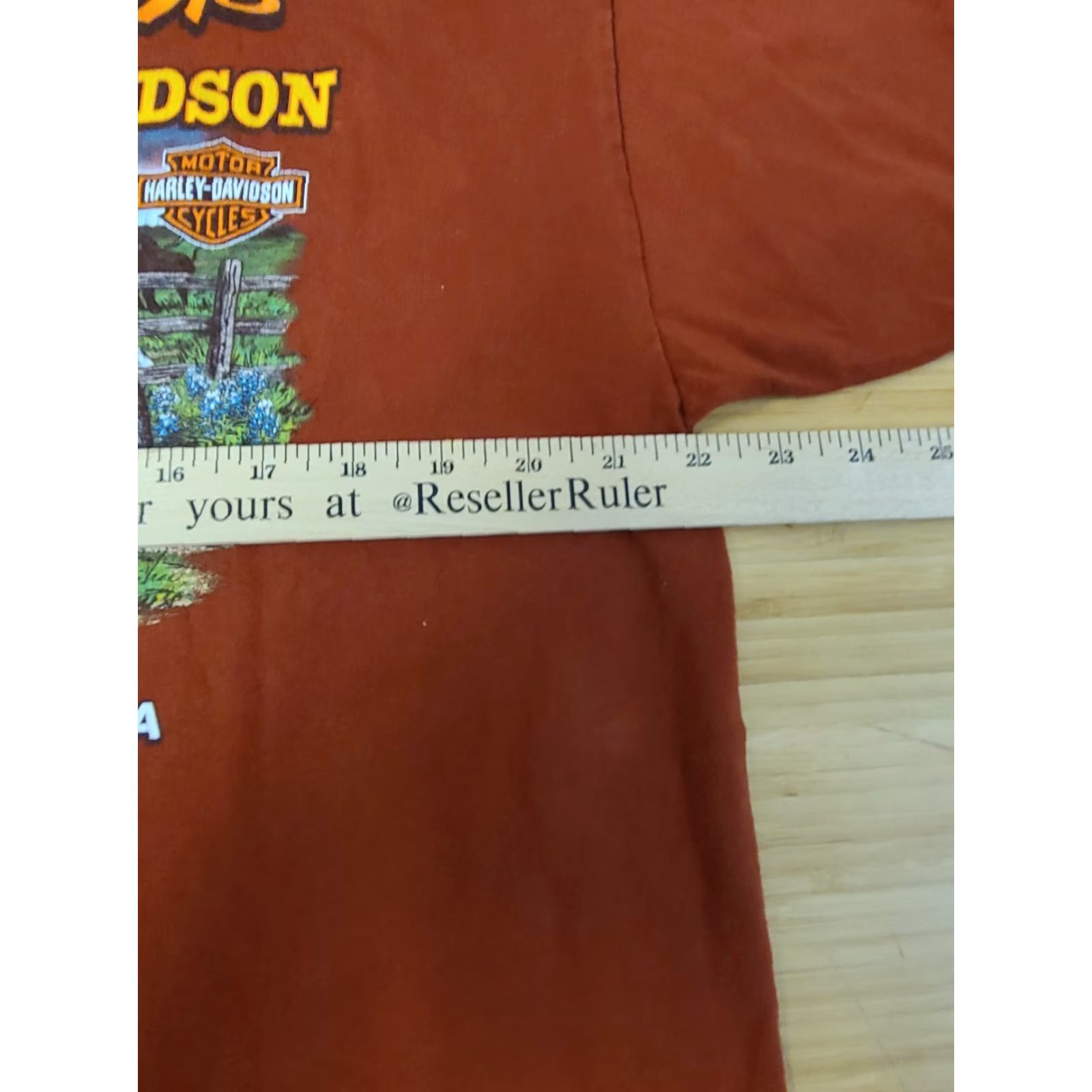 Harley Davidson Harley-Davidson Men's T-Shirt Bedford Texas Dallas Fort Worth XL Size US XL / EU 56 / 4 - 7 Thumbnail