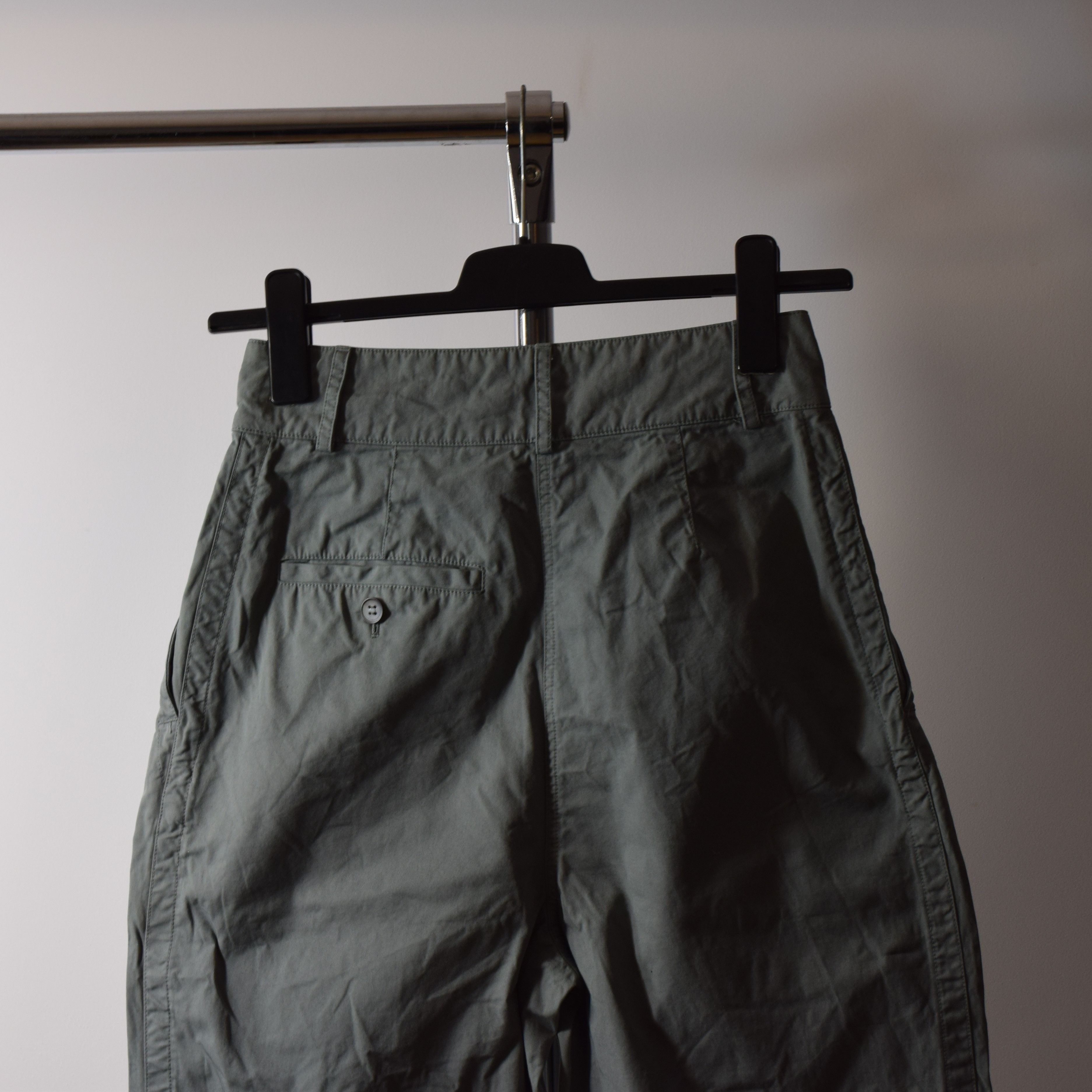 Acne Studios Women's 34 High Waist Chino Pants Teal Loose 36 Size 36" / US 14 / IT 50 - 9 Thumbnail