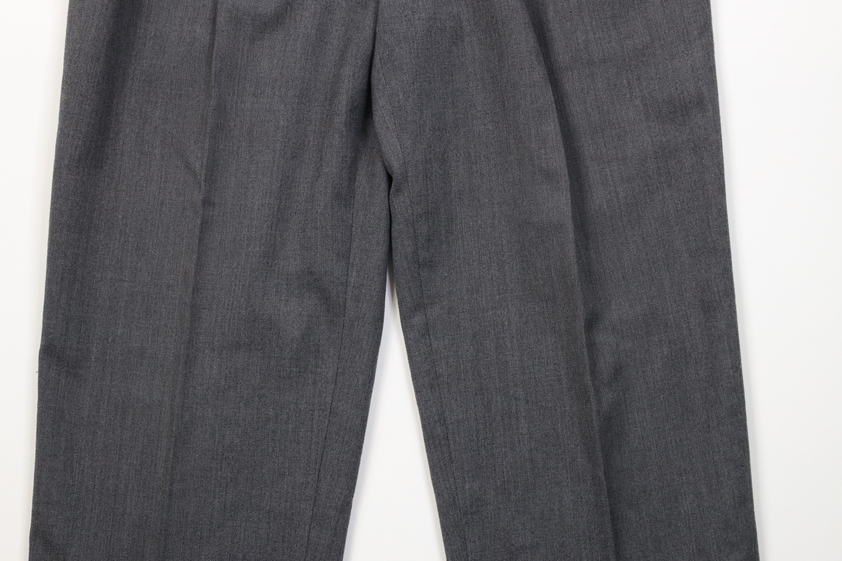 Vintage Vintage 90s Streetwear Knit Straight Leg Chino Pants Gray Size US 34 / EU 50 - 3 Thumbnail