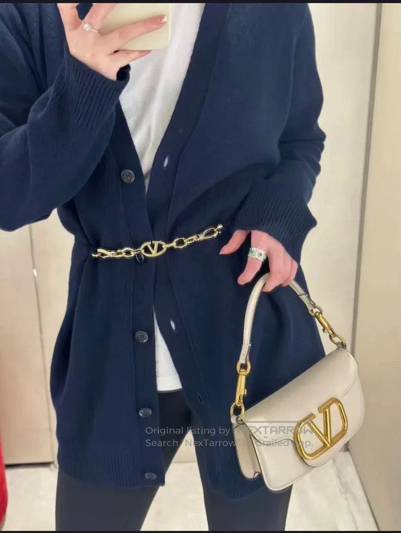 Valentino Valentino Navy wool coat Size S / US 4 / IT 40 - 2 Thumbnail