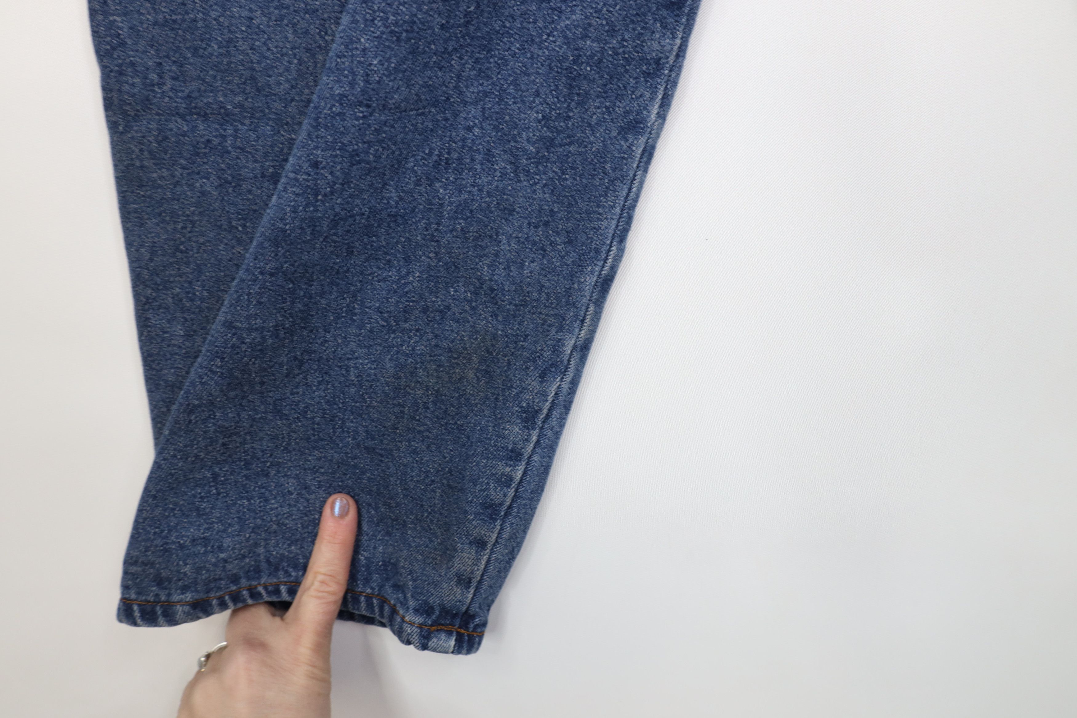 Vintage Vintage 90s Streetwear Lined Baggy Relaxed Denim Jeans Size US 32 / EU 48 - 13 Thumbnail