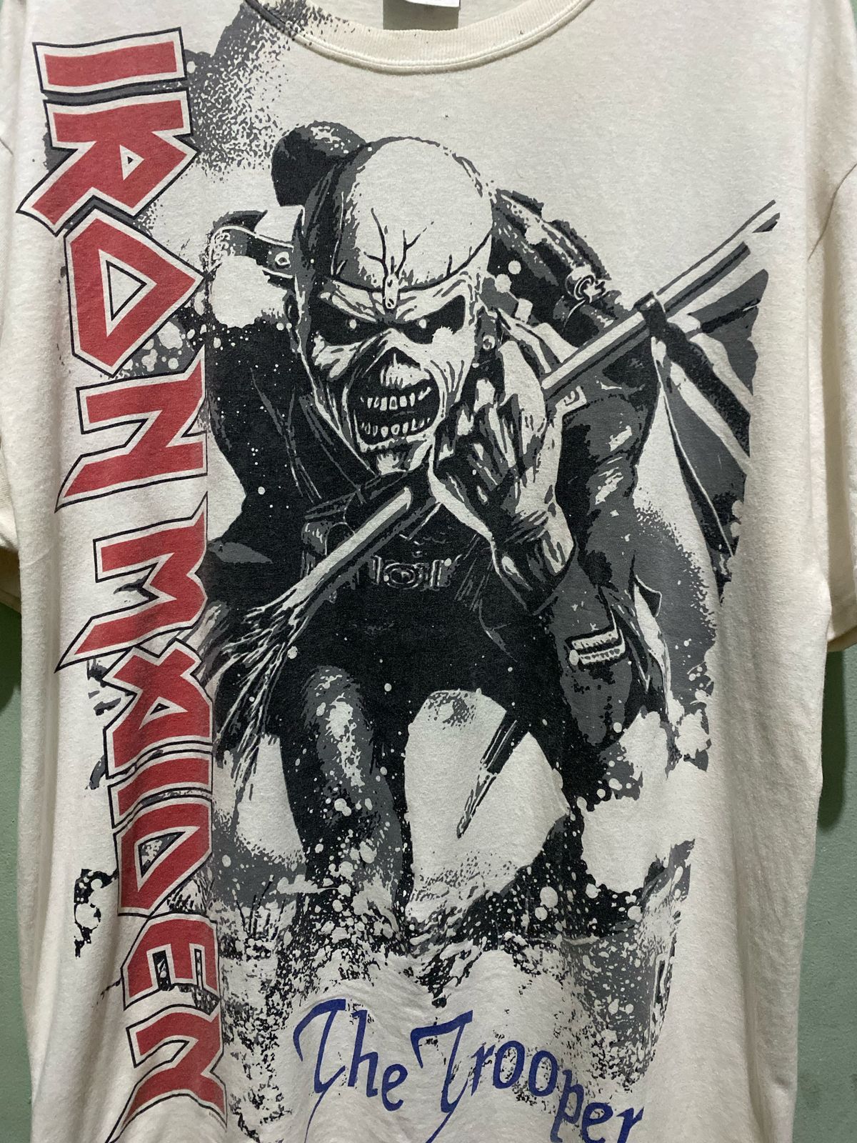 Band Tees Iron Maiden Trooper 2010 Size US L / EU 52-54 / 3 - 2 Thumbnail