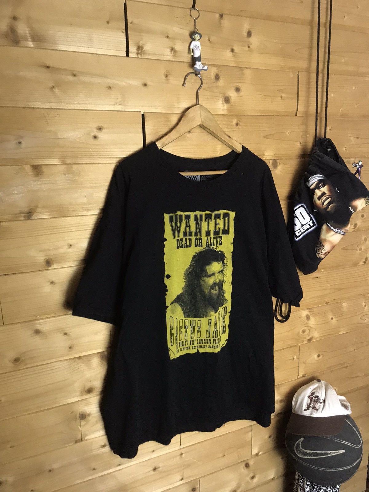 WWE WWE Cactus Jack wanted t shirt 3Xl Size US XXL / EU 58 / 5 - 1 Thumbnail