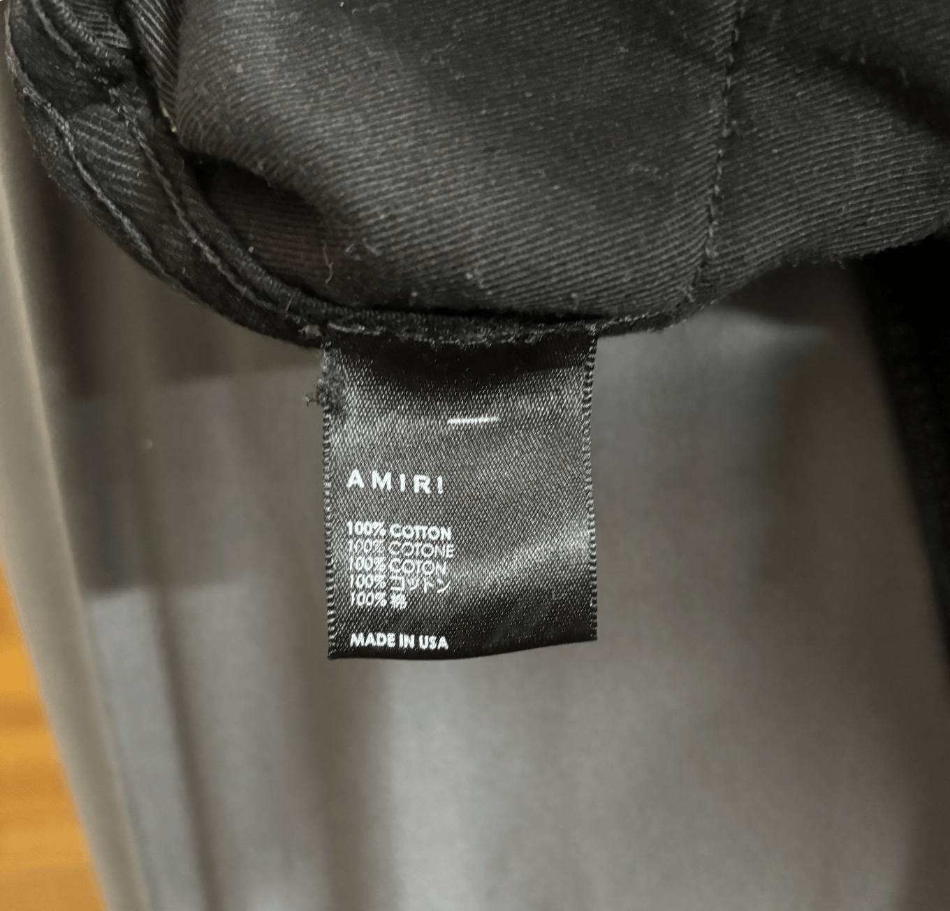 Amiri Amiri Black Denim Carpenter Pants Size US 30 / EU 46 - 7 Thumbnail