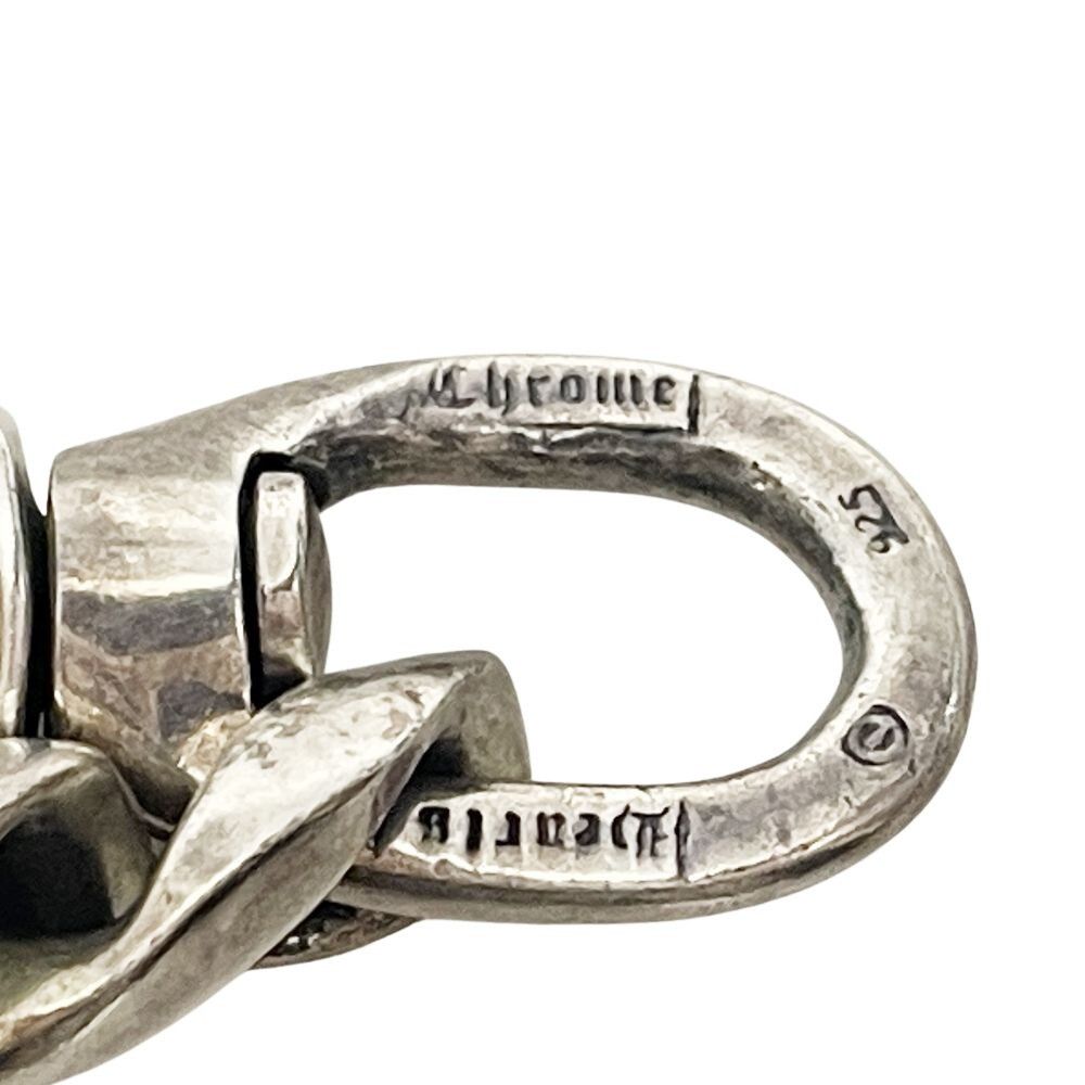 CHROME HEARTS Wallet Chain 1 Clip Short Classic Men's Silver