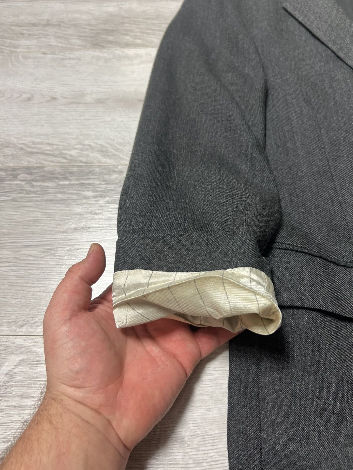 Prada Prada Milano 2 Button Wool Blazer Jacket Size 50R Size 40R - 13 Thumbnail