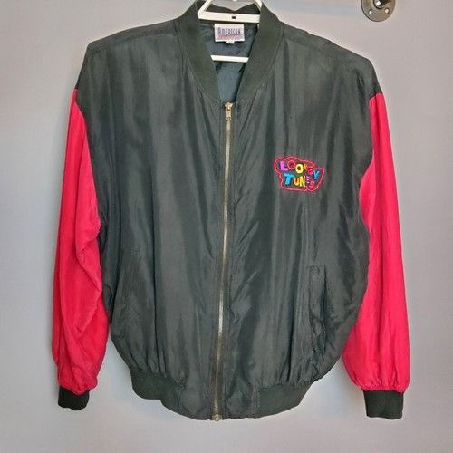 Other Vtg Looney Tunes Light Jacket Size Medium Black Size US M / EU 48-50 / 2 - 1 Thumbnail