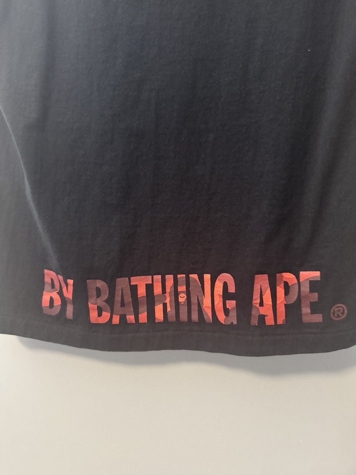 Bape Black short sleeve Bape tee ladies with red camo Size XS / US 0-2 / IT 36-38 - 7 Thumbnail