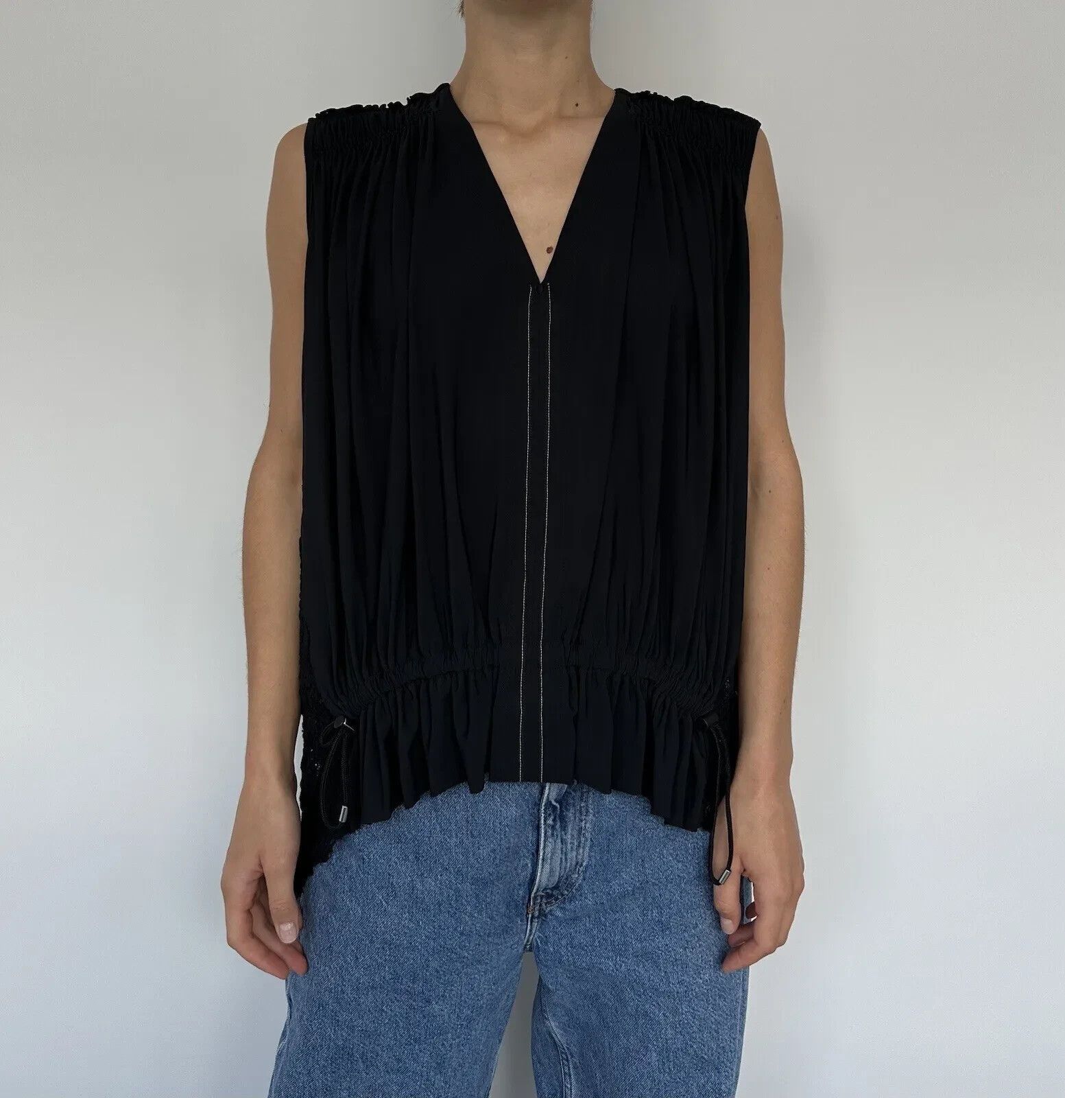 Other High Everyday Couture Gepur Back Tech Nylon Top Womens Size M / US 6-8 / IT 42-44 - 1 Thumbnail