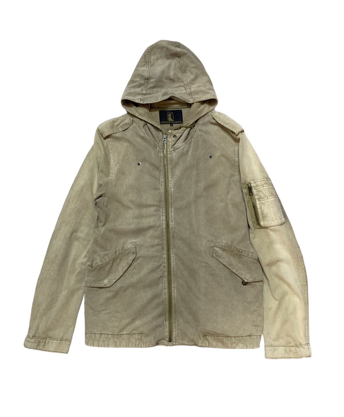 Hysteric Glamour Hysteric Glamour Sweat Parkas MA-1 Stone Washed Sun Faded Size US L / EU 52-54 / 3 - 2 Thumbnail