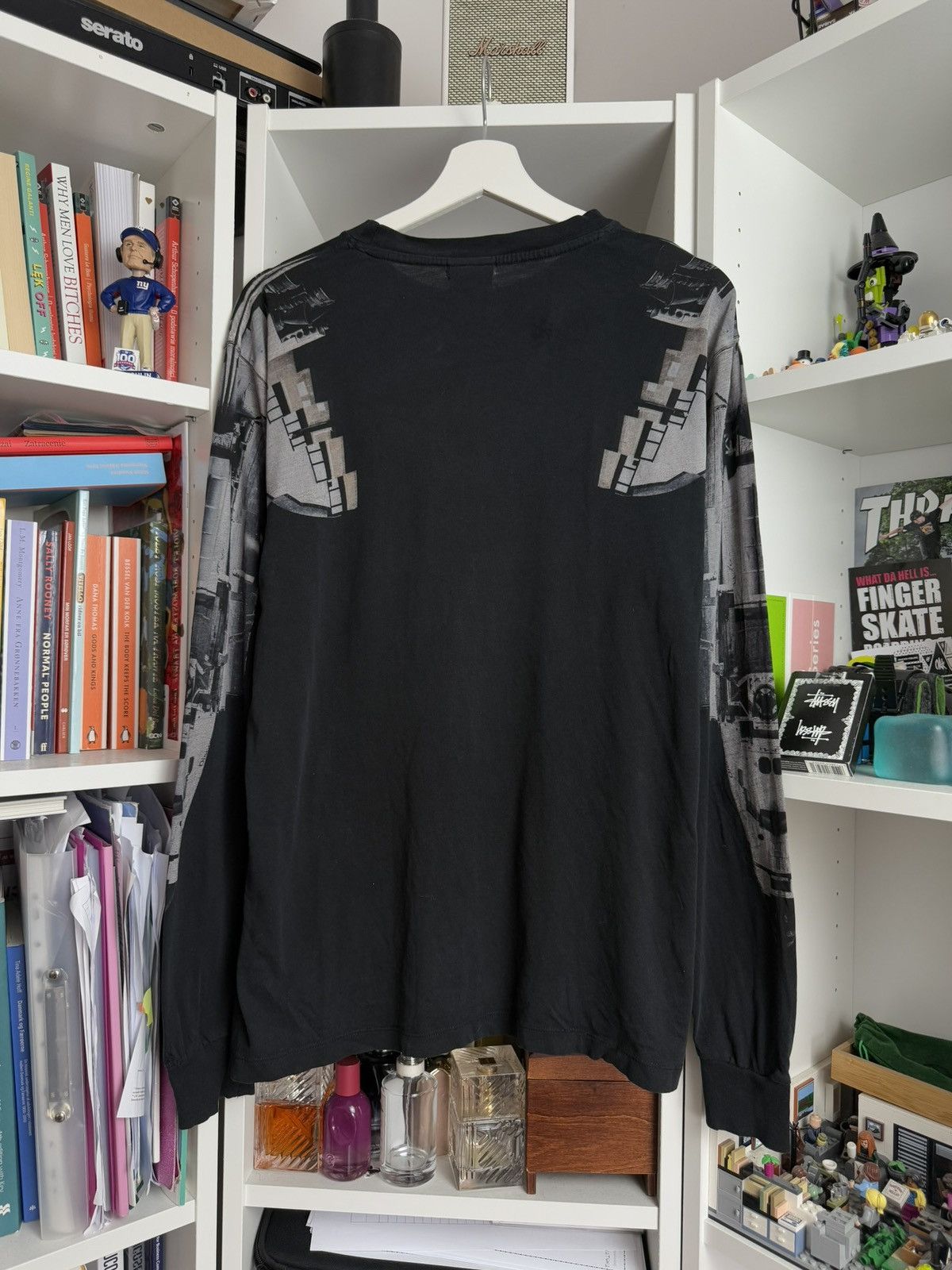 Designer × Marcelo Burlon Marcelo Burlon black printed longsleeve t-shirt XS designer Size US XS / EU 42 / 0 - 2 Thumbnail