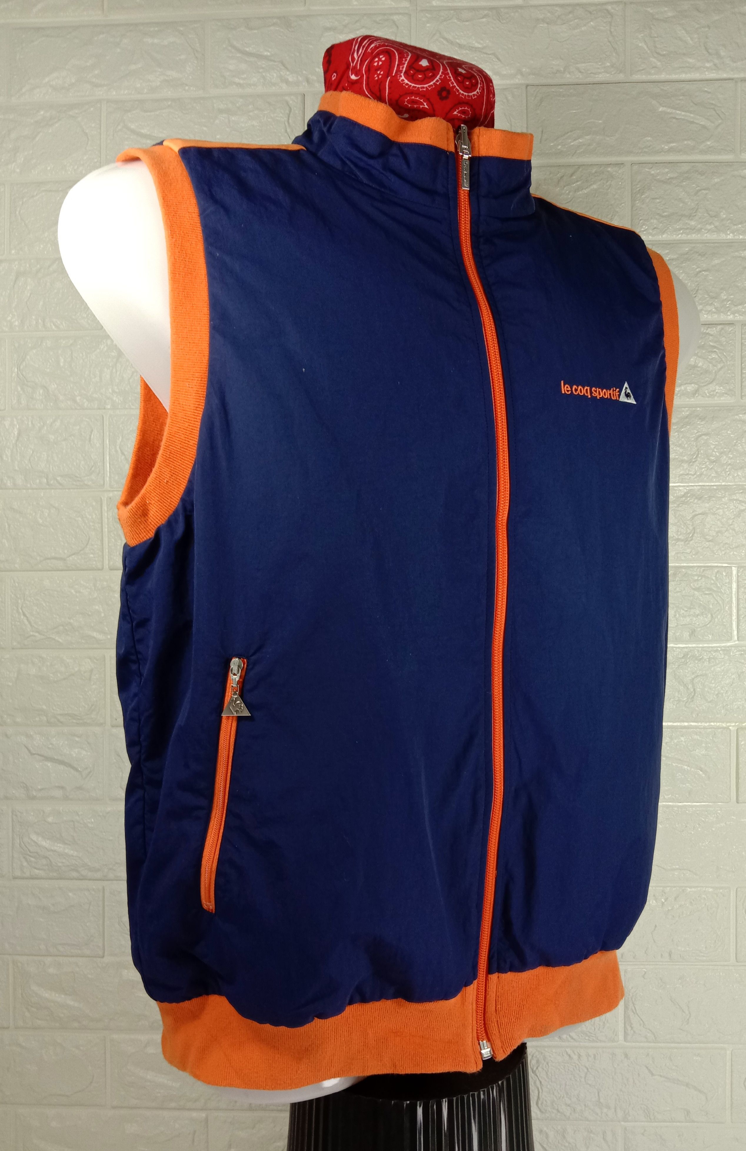 Le Coq Sportif Vintage LE COQ SPORTIF Golf Collection Reversible Vest Size US M / EU 48-50 / 2 - 3 Thumbnail