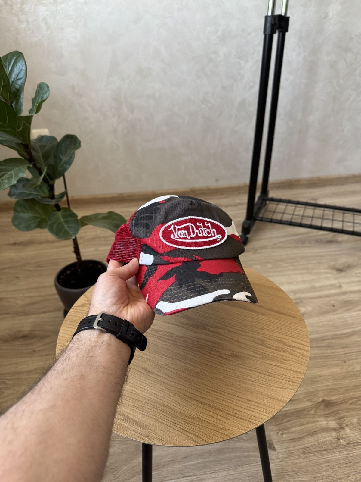 Von Dutch Vintage Y2K Von Dutch Camo Mesh Cap Size ONE SIZE - 2 Thumbnail