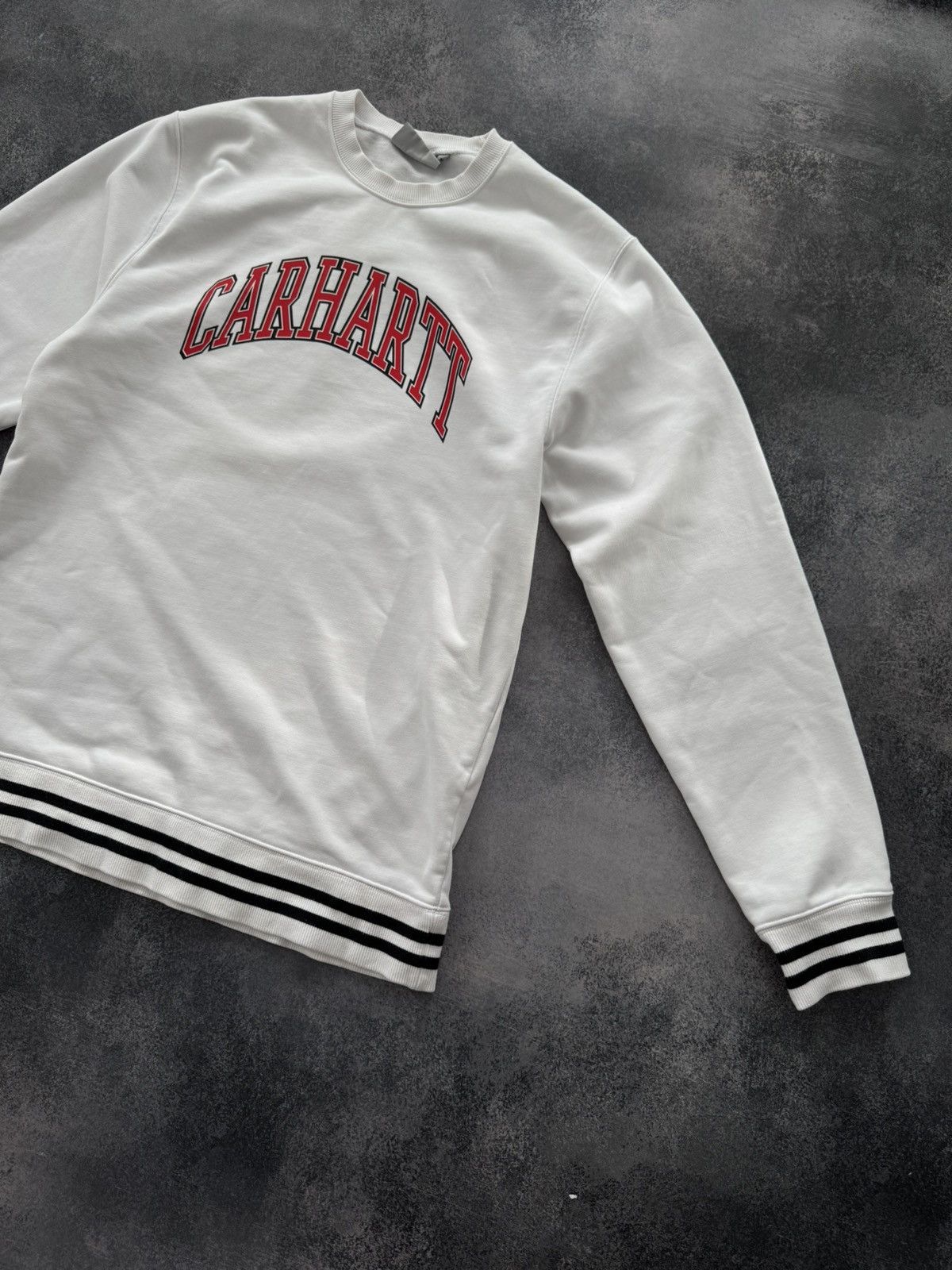 Carhartt CARHARTT BOXY COLLEGE BIG LOGO Y2K VINTAGE SWEATSHIRT Size US M / EU 48-50 / 2 - 6 Thumbnail