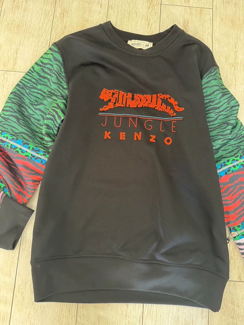 H&M KENZO HM Collaboration Sweatshirt - dmc Size US M / EU 48-50 / 2 - 1 Thumbnail