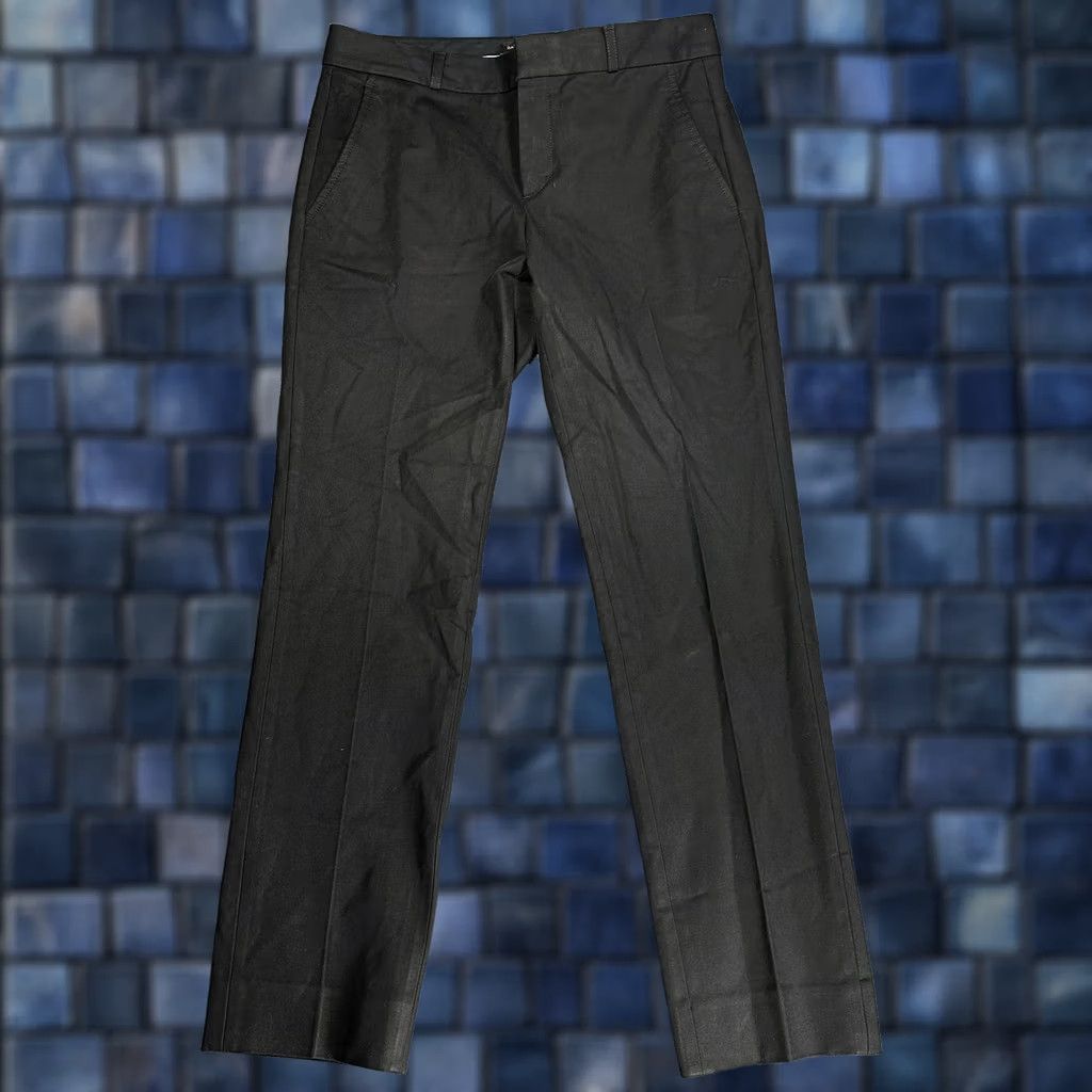Banana Republic Banana Republic Pants Womens 4 Ryan Fit Black Cotton Stretch Pockets Straight Size 27" / US 4 / IT 40 - 1 Thumbnail