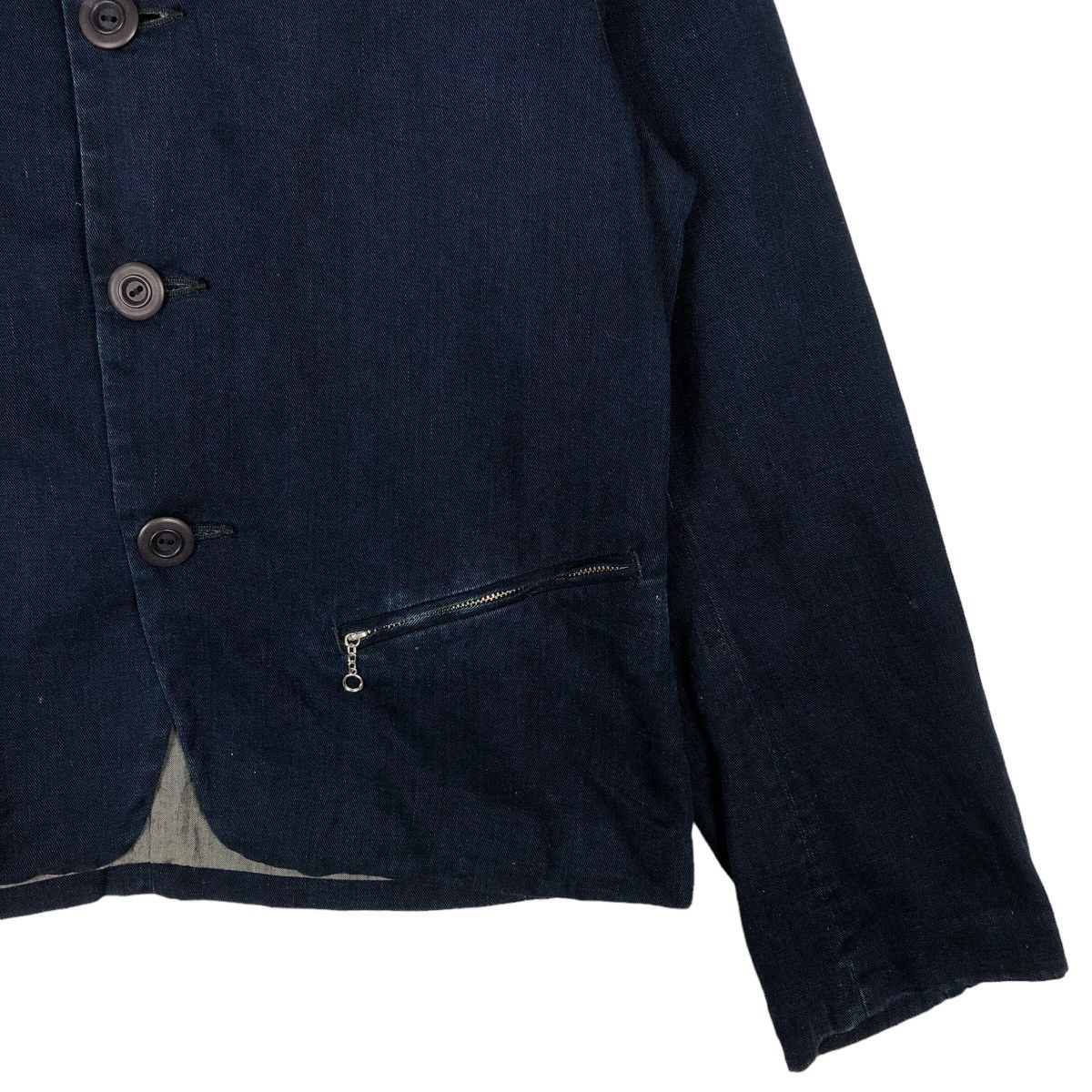 45rpm 🔥Rare Blue Indigo Zipper Jacket 45Rpm Made in Japan Size US M / EU 48-50 / 2 - 4 Thumbnail