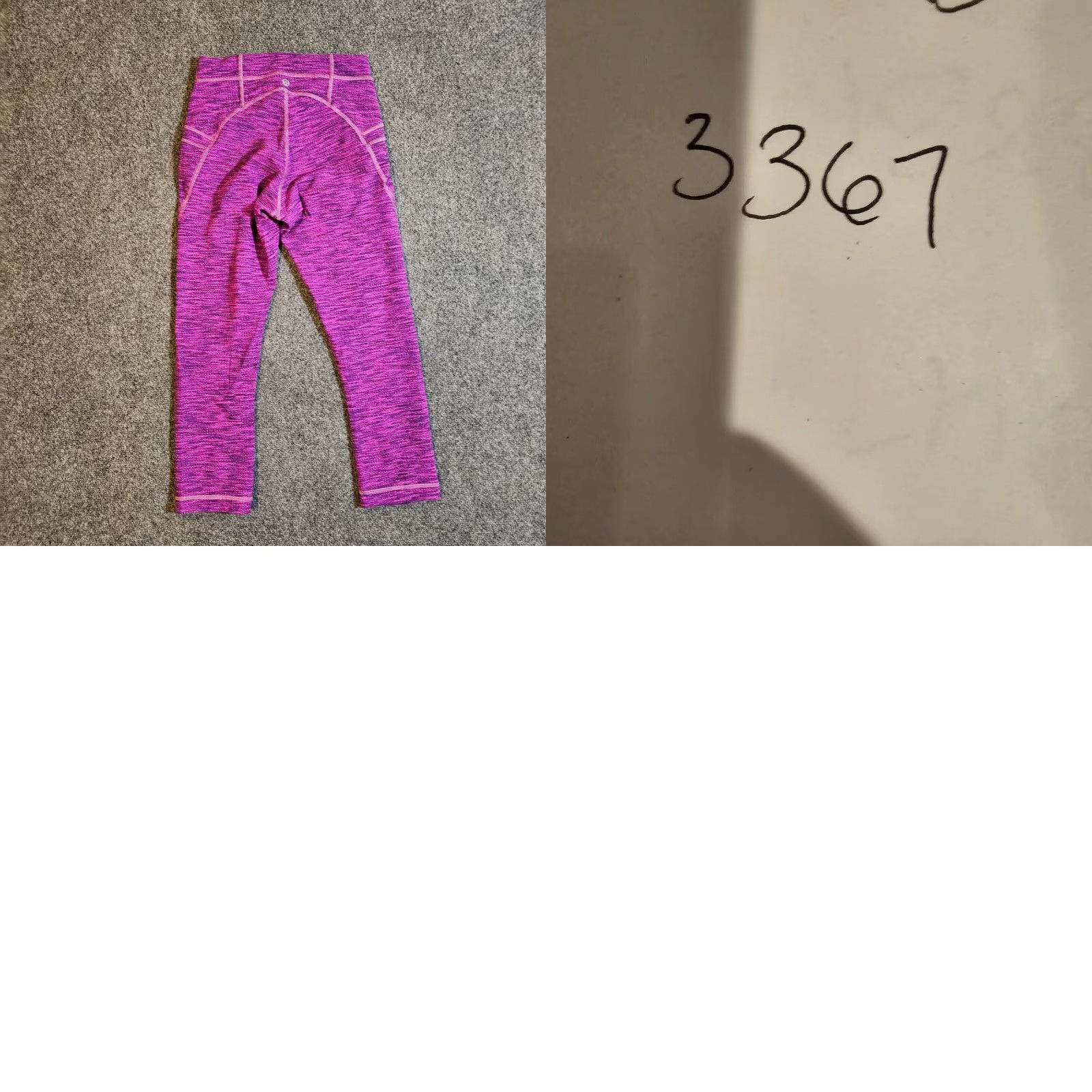 Lululemon Lululemon Pants Womens 4 Pink Purple Free Flow Crop Stretch Low Rise Athletic Shirt? Size 27" / US 4 / IT 40 - 8 Thumbnail