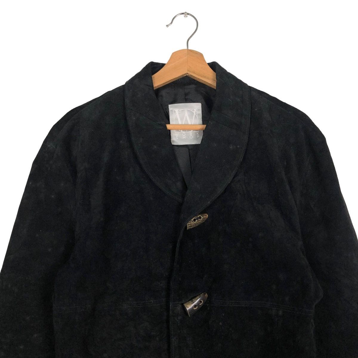 Yohji Yamamoto 🔥ARCHIEVE PIG SKINS GENUINE LEATHER JACKET WORK SHOP JAPAN Size US S / EU 44-46 / 1 - 3 Thumbnail