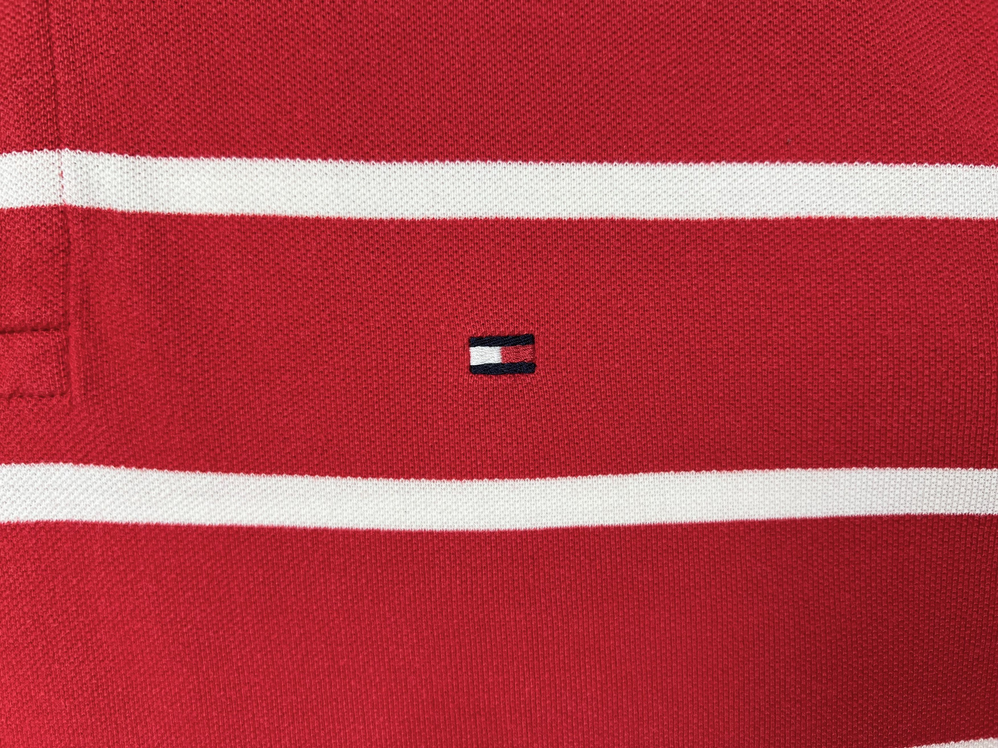 Tommy Hilfiger Tommy Hilfiger Striped Rugby Long Sleeve Polo Shirt M Size US M / EU 48-50 / 2 - 7 Thumbnail