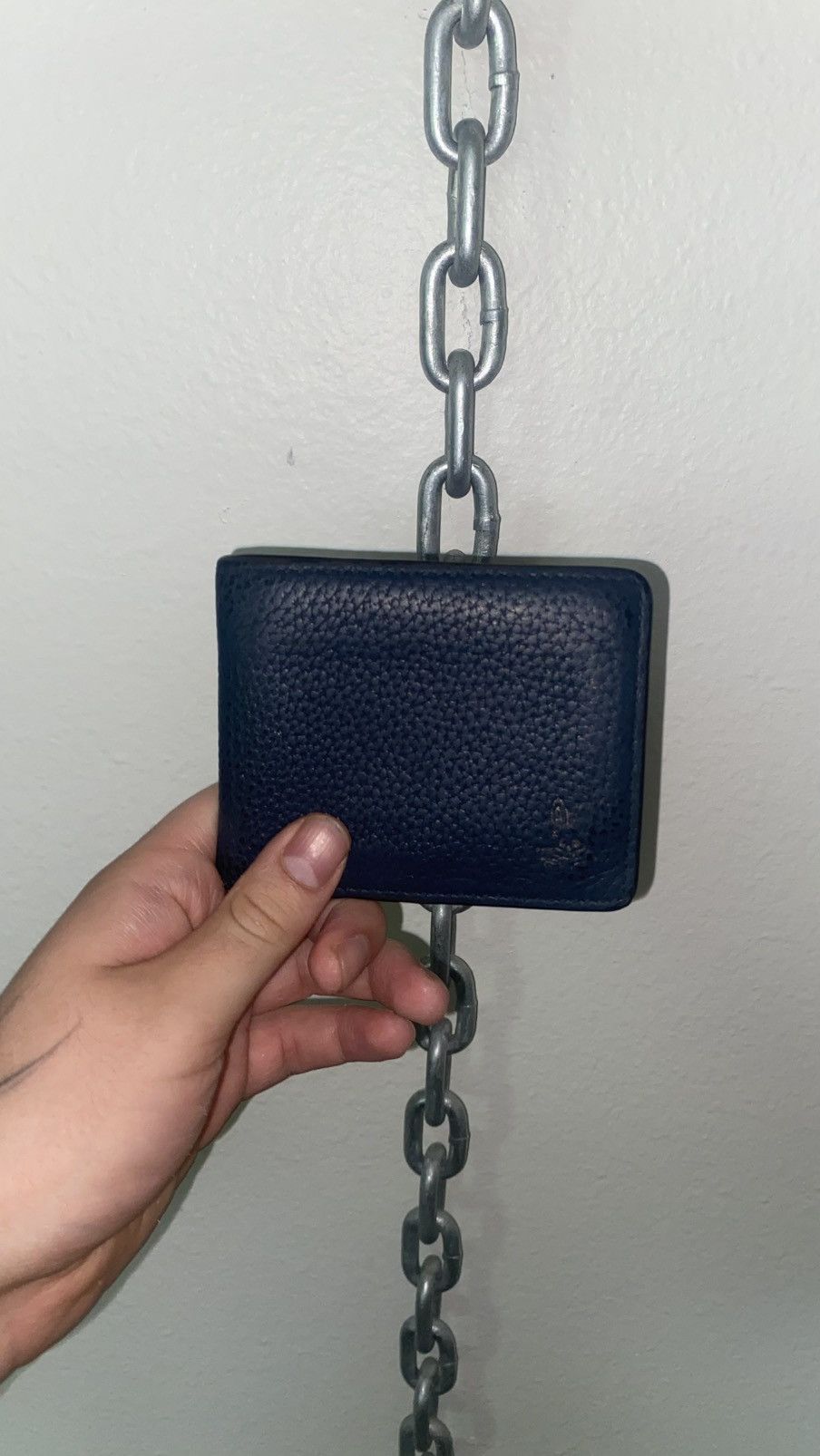 Psycho Bunny Psycho Bunny Italian Leather Navy Bifold wallet Size ONE SIZE - 1 Thumbnail