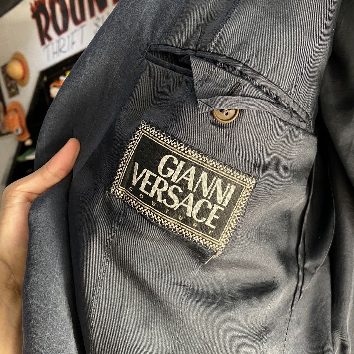 Versace Gianni Versace Couture 90s Double Breasted Suits Size 48R - 10 Thumbnail