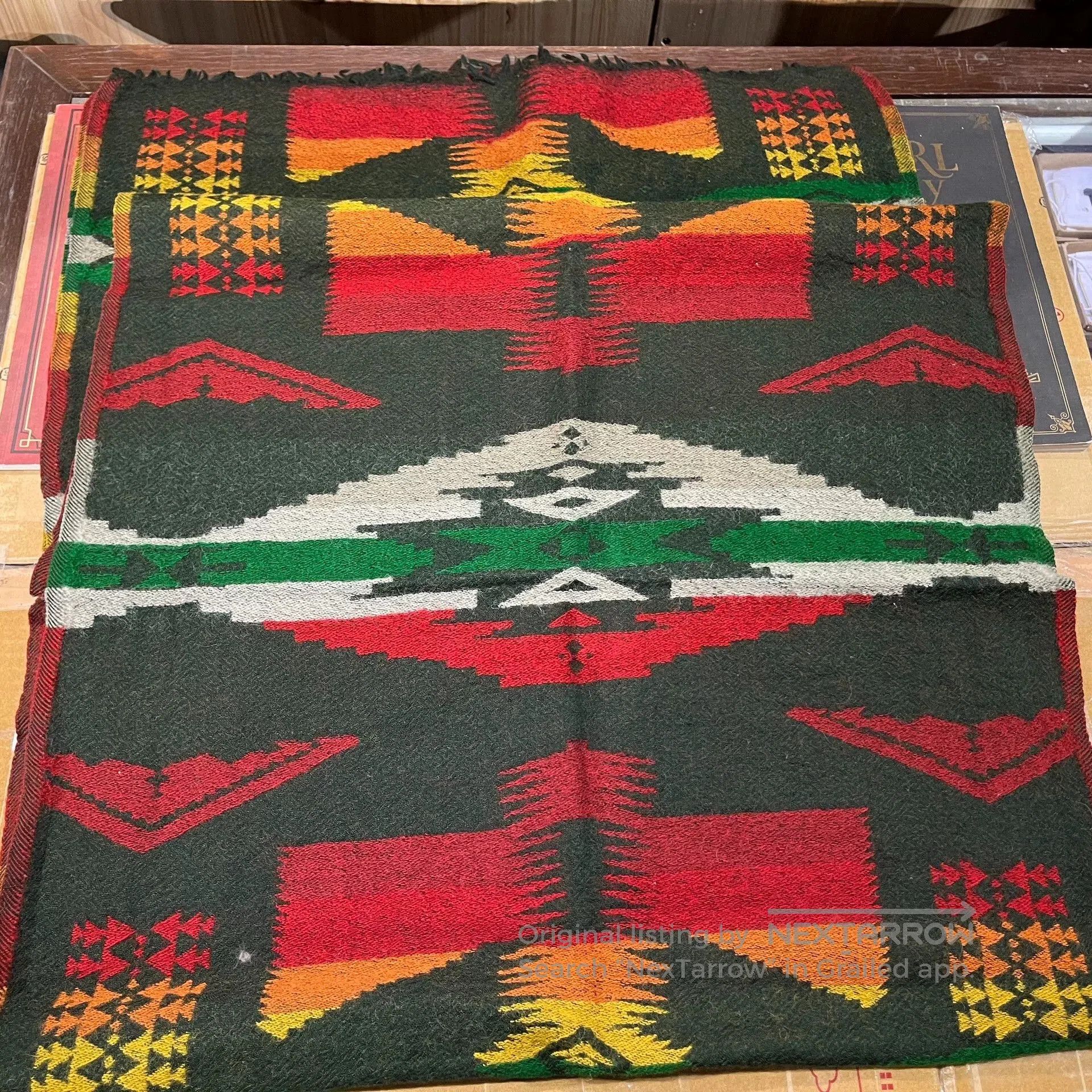 RRL Ralph Lauren RRL Wool Scarf by Ralph Lauren. Size ONE SIZE - 5 Thumbnail