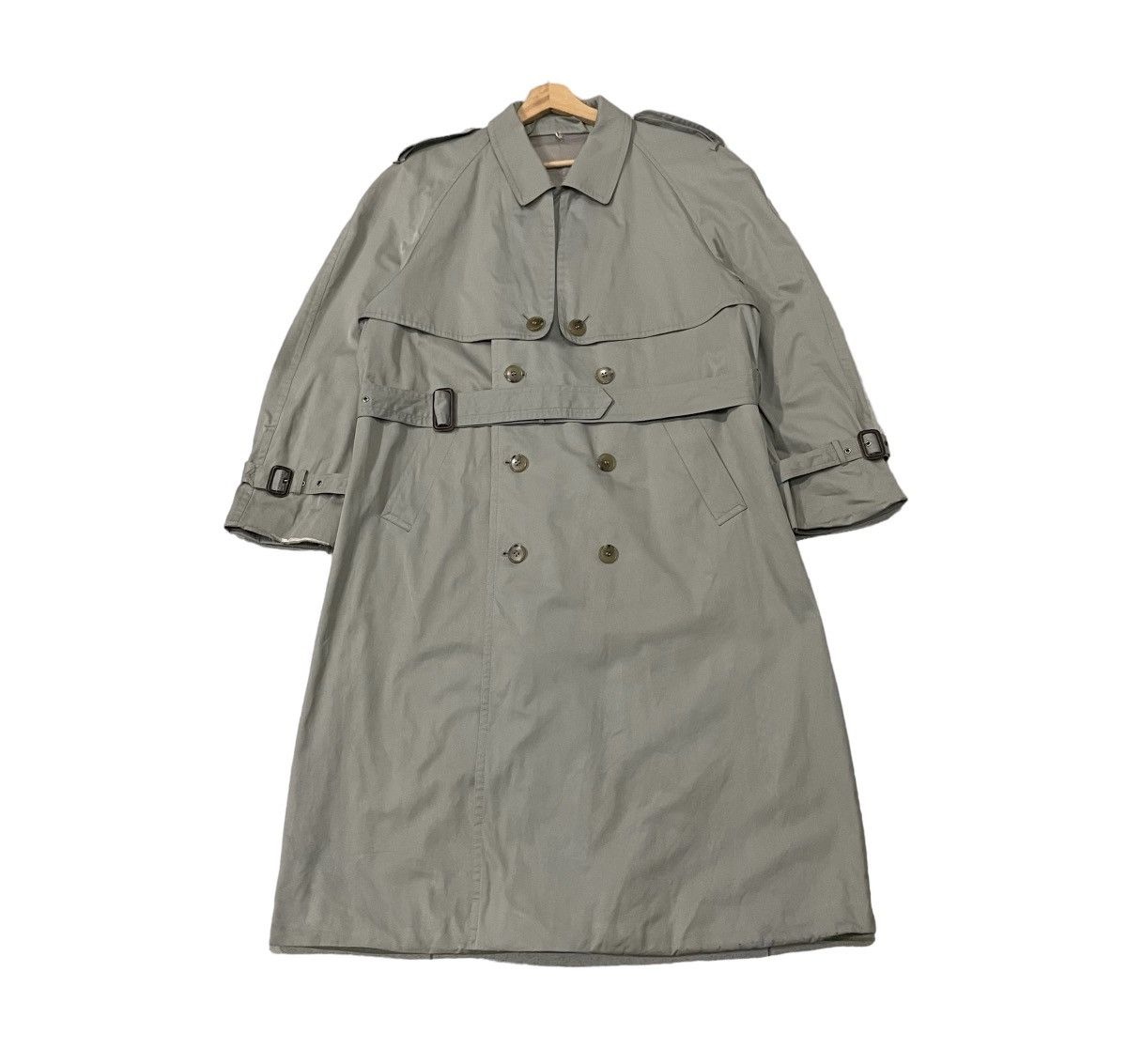 Yves Saint Laurent Vintage Yves Saint Laurent Diffusion Homme TrenchCoat Jacket Size US L / EU 52-54 / 3 - 1 Thumbnail