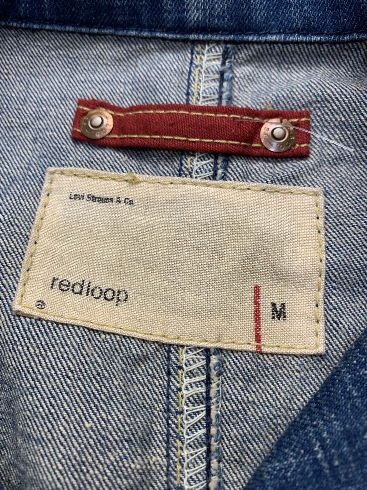 Levi's 🐍 SOLD 🐍Vintage Levi’s Redloop Chore Denim Jacket Size US M / EU 48-50 / 2 - 8 Thumbnail