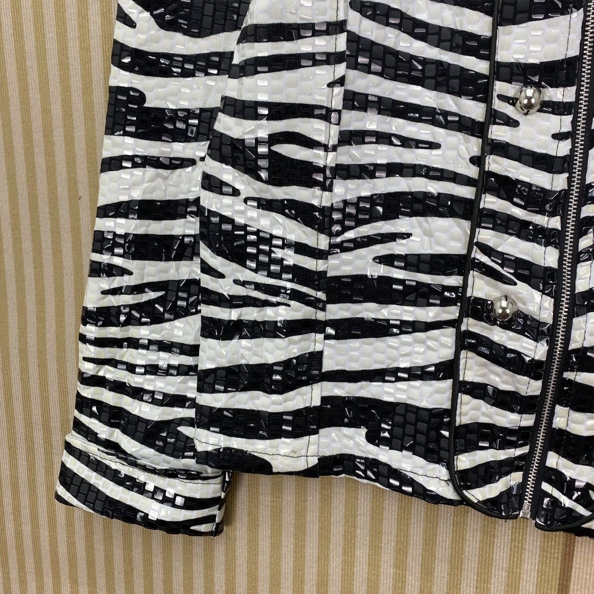 LIZ LISA 🫶 Lisa International vintage black and white zebra Patterned Size M / US 6-8 / IT 42-44 - 4 Thumbnail