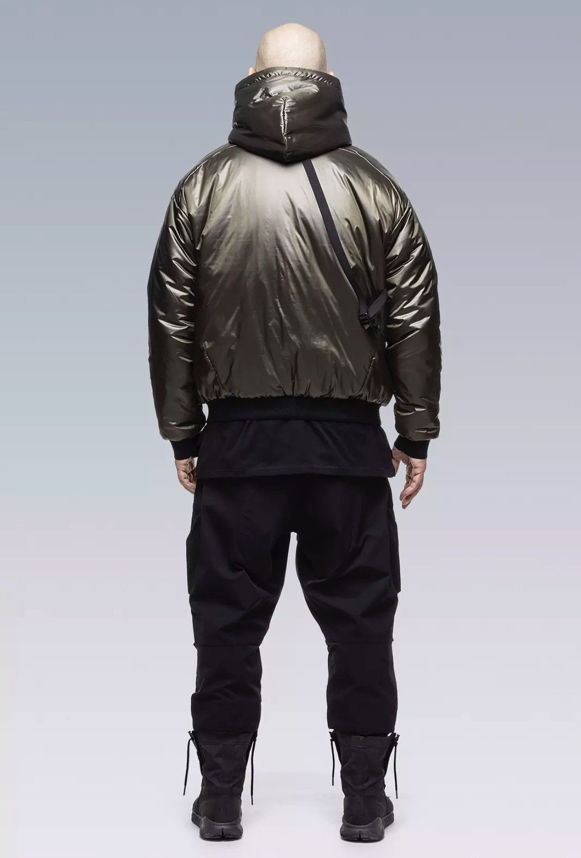 Acronym (M) Acronym S31-PX Nylon Primaloft Raf Green Hoodie