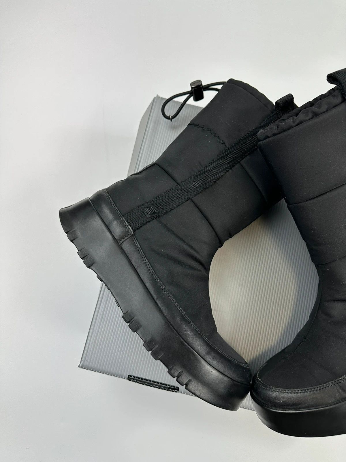 Prada Prada Sport FW1999 Black Moon Boots Ski Snow Chunky Sole Size US 8 / IT 38 - 6 Thumbnail