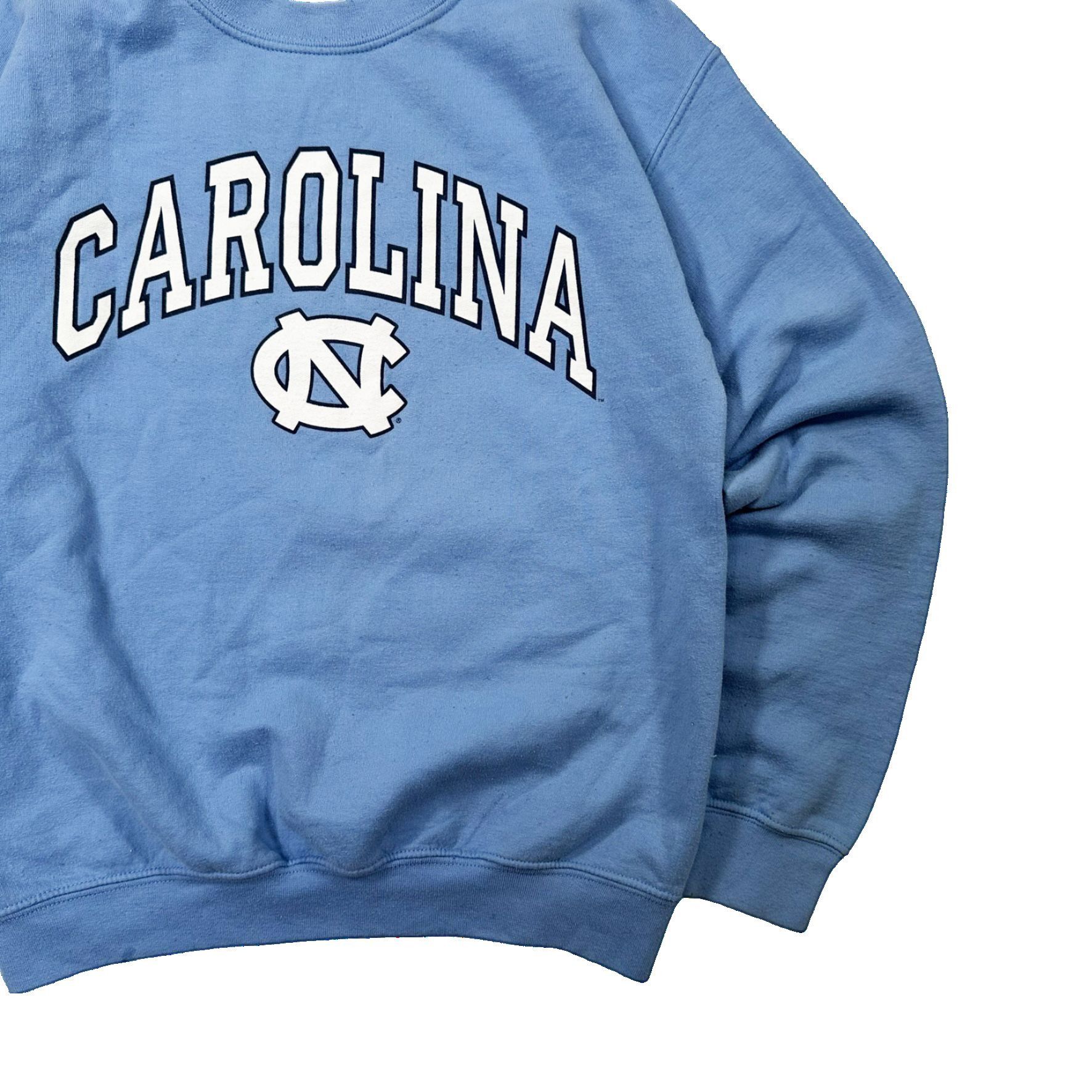Vintage Vintage 00s Y2K Carolina Tar Heels Graphic Sweater Size US S / EU 44-46 / 1 - 3 Thumbnail