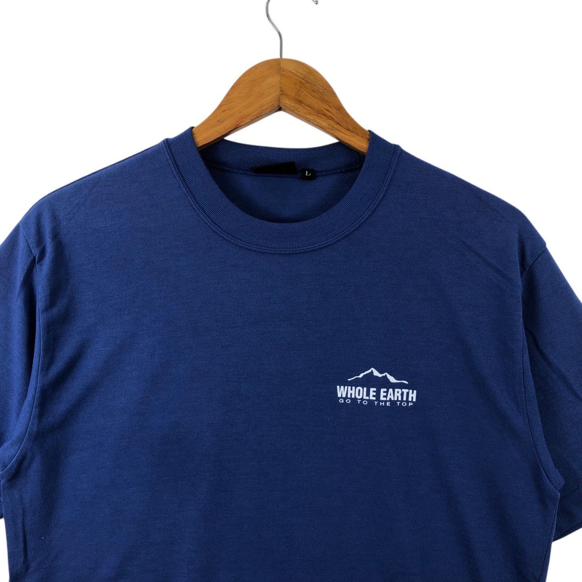 Descente × Vintage Vintage WHOLE EARTH Tee Shirt Descente Outdoor Life Size L Size US L / EU 52-54 / 3 - 2 Thumbnail