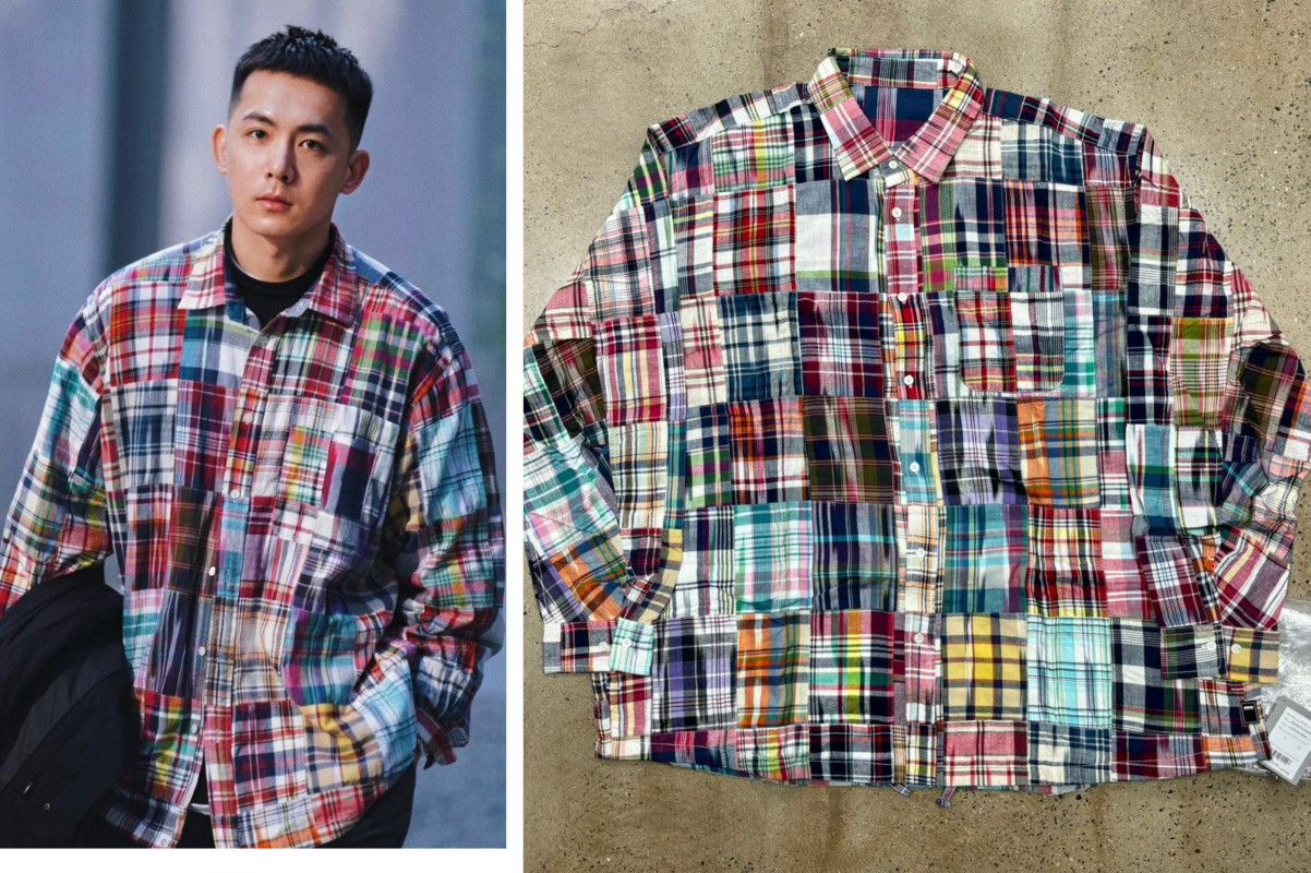 Beams Plus BROCHURE beams ssz Patch/W Madras Shirts Size US L / EU 52-54 / 3 - 1 Thumbnail