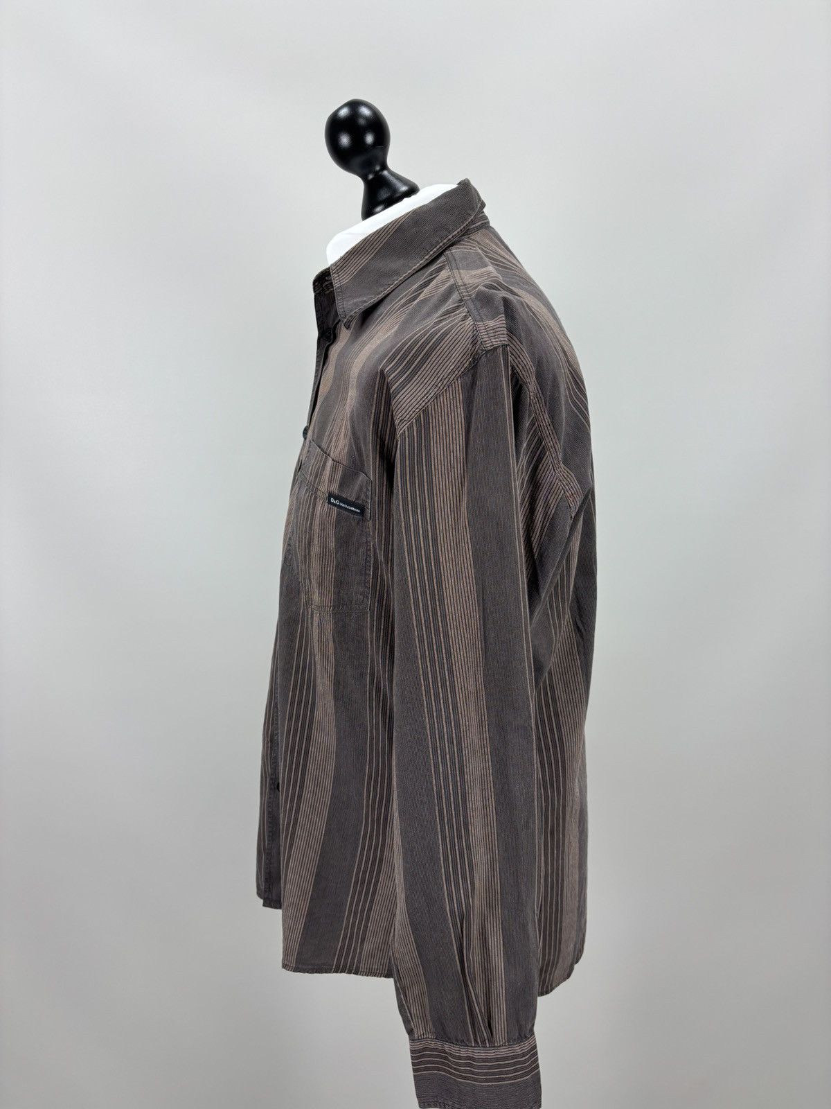 Dolce & Gabbana Mens shirt Dolce Gabbana Size XL Color Brown Size US XL / EU 56 / 4 - 8 Thumbnail