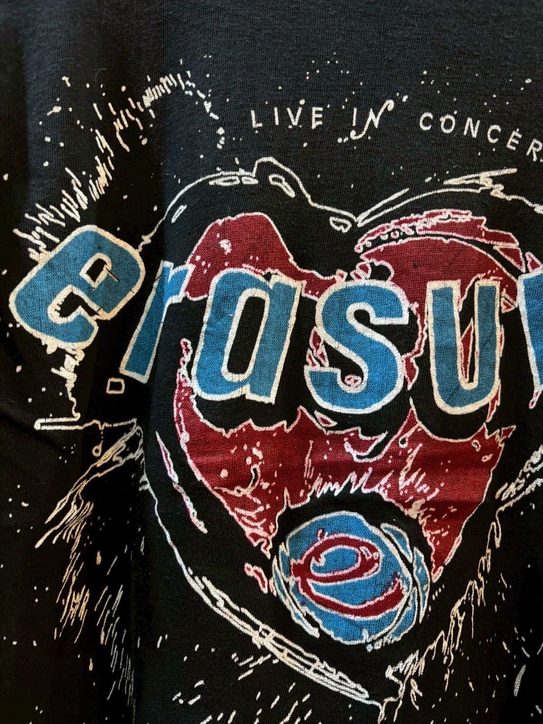 Band Tees Erasure T shirt 80’s Boxy style Size US L / EU 52-54 / 3 - 8 Thumbnail