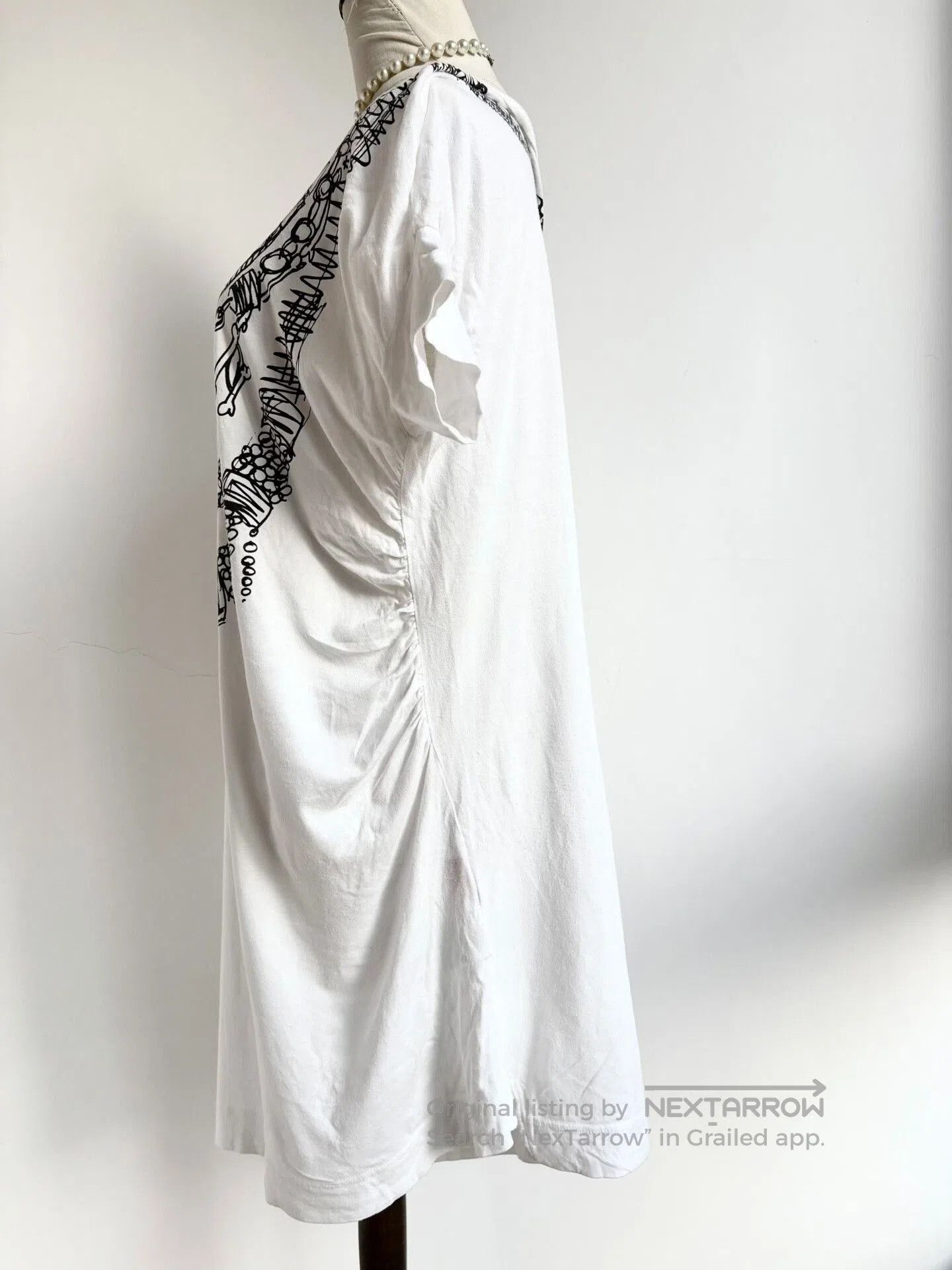 Vivienne Westwood Vivienne Westwood White Chain Print Dress. Size M / US 6-8 / IT 42-44 - 4 Thumbnail